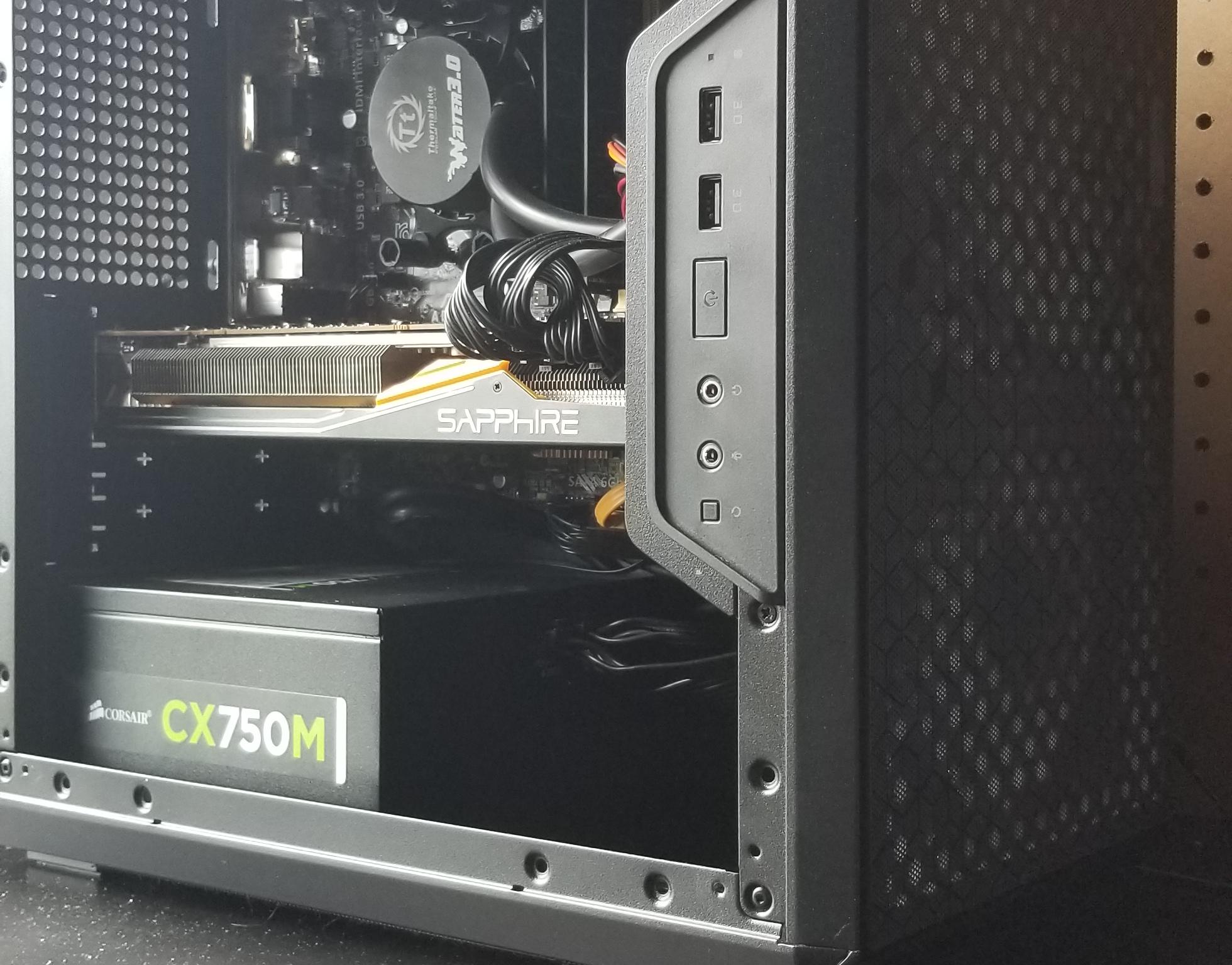 All AMD Budget Gaming Computer - Micro ATX - R9 290 - A10 7870K 4C 4T - 16Gb RAM - 1Tb HDD