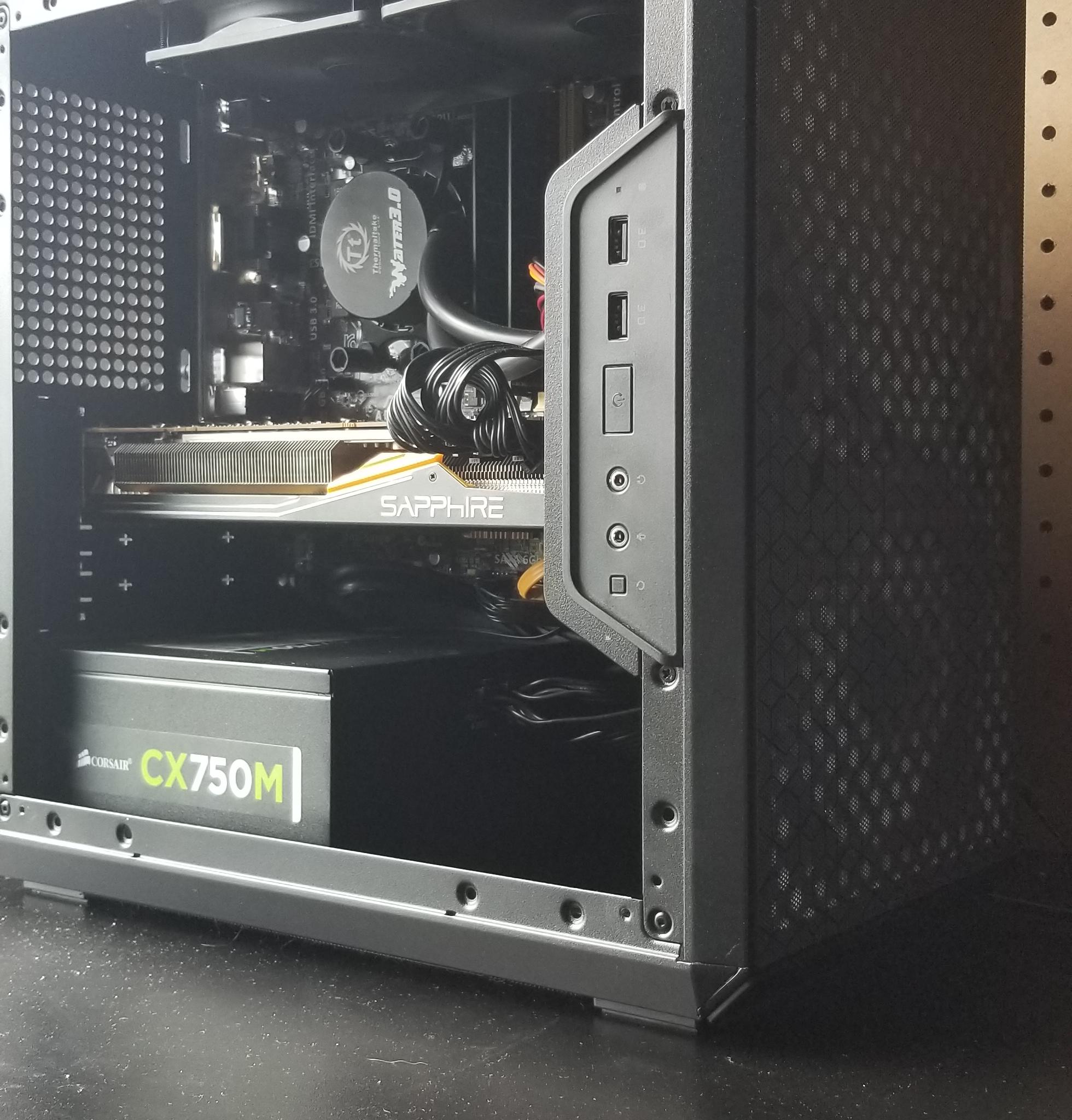 All AMD Budget Gaming Computer - Micro ATX - R9 290 - A10 7870K 4C 4T - 16Gb RAM - 1Tb HDD
