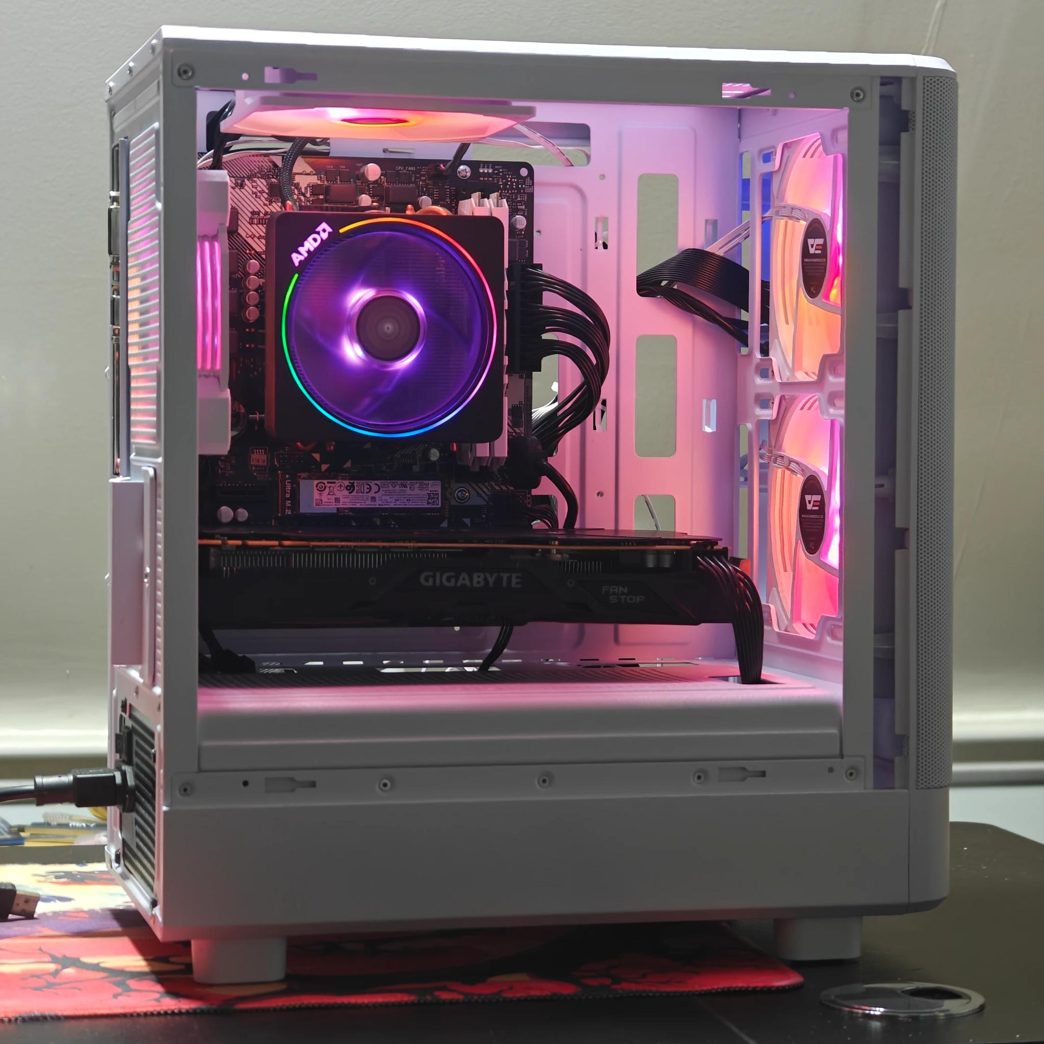 Gaming PC|AMD Ryzen 7 2700X|NVIDIA GTX 1080|16 GB DDR4 3200 CL16|1 TB NVME SSD M.2|Windows 11 Home