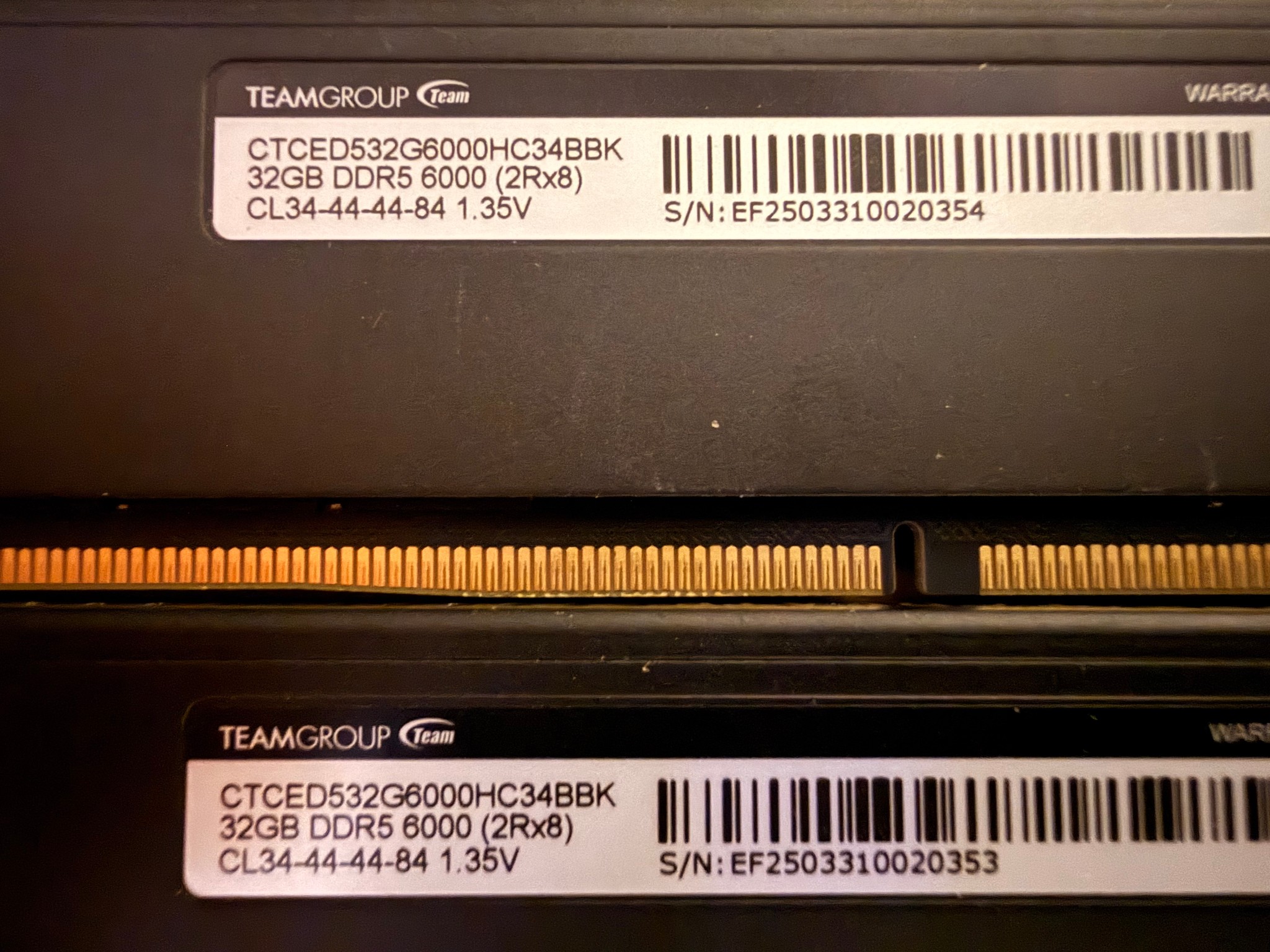 TEAMGROUP T. Create 64GB (2 x 32Gb) CL34 6000 Mt/s