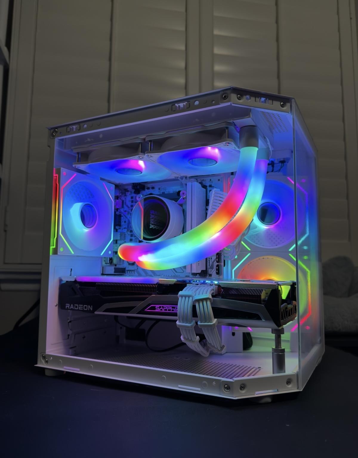 1440p COMPACT GAMING PC | 6700xt | RYZEN 5 5600 | 32gb RAM | “NEBULA X”