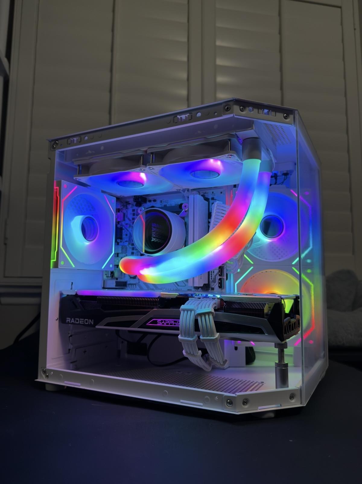1440p COMPACT GAMING PC | 6700xt | RYZEN 5 5600 | 32gb RAM | “NEBULA X”
