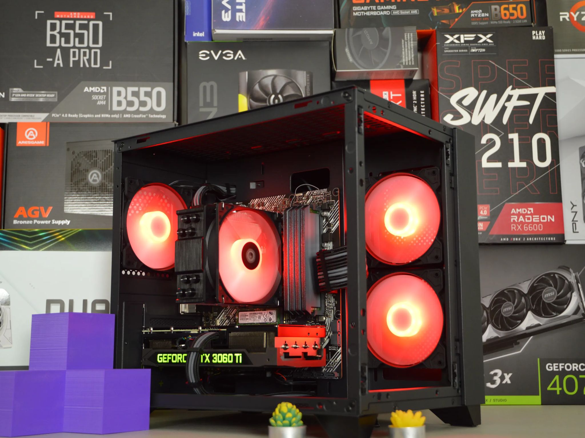⚗️⚗️| RTX 3060 Ti 8GB | RYZEN 5 5600 | 32GB DDR4 RAM | 1TB NVME SSD | Acid Vat |