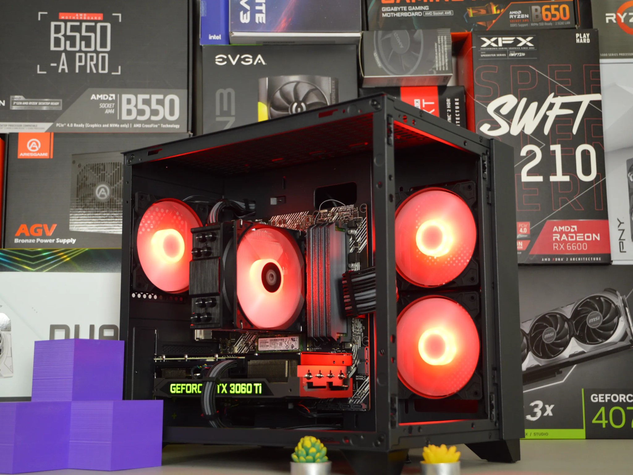 ⚗️⚗️| RTX 3060 Ti 8GB | RYZEN 5 5600 | 32GB DDR4 RAM | 1TB NVME SSD | Acid Vat |