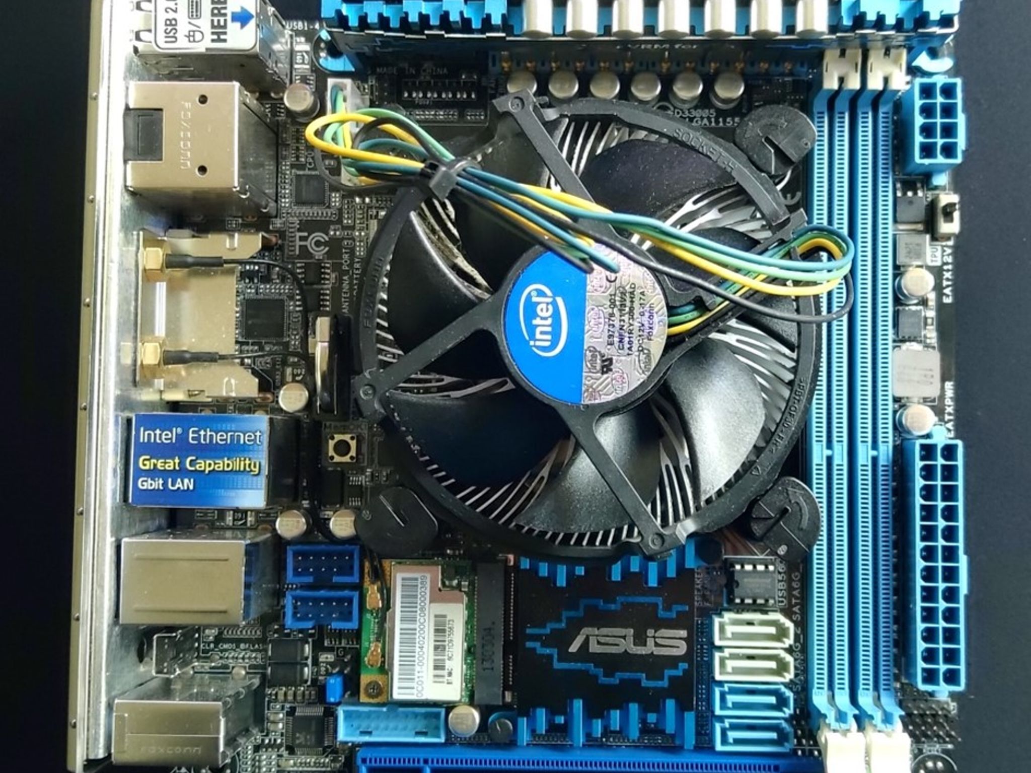 ASUS P8Z77-I Deluxe MOBO & Intel i7-3770 CPU Combo