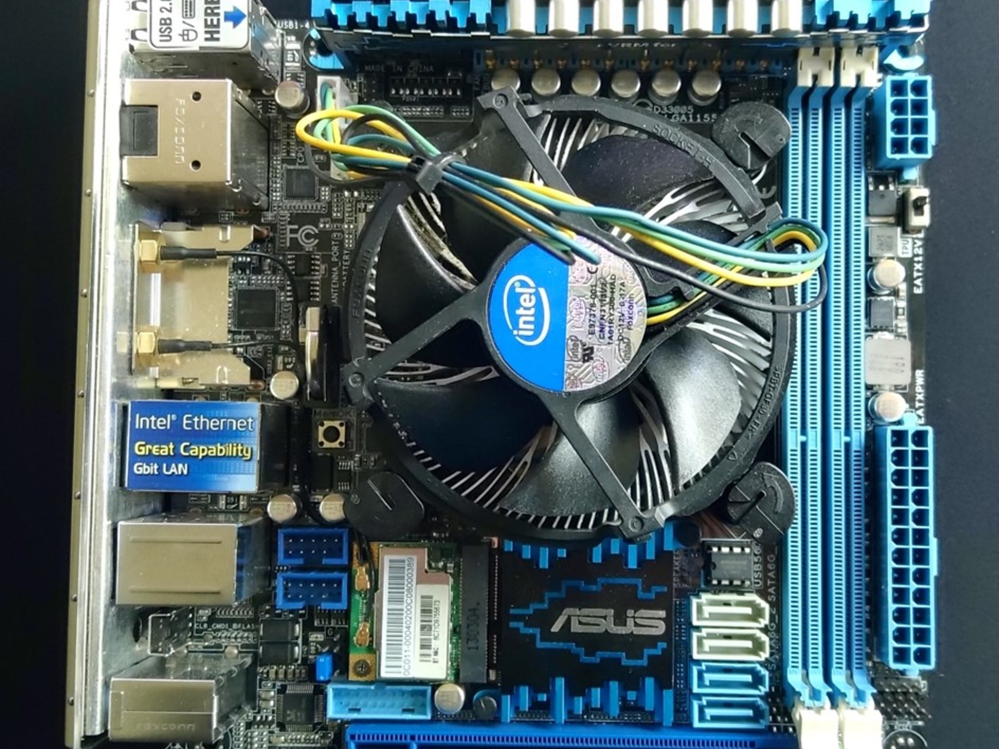 ASUS P8Z77-I Deluxe MOBO & Intel i7-3770 CPU Combo