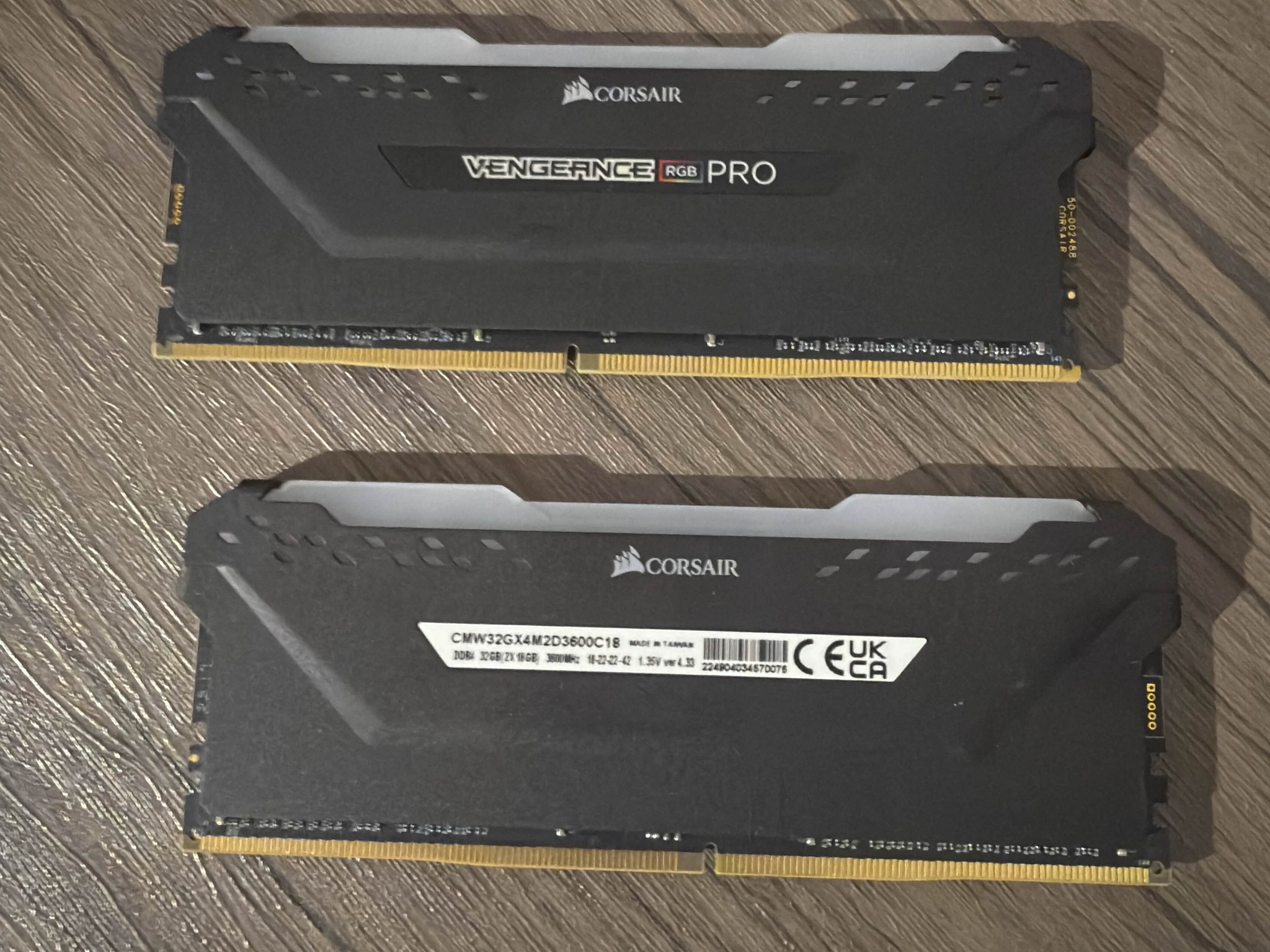 Corsair Vengeance RGB PRO 32GB (2x16) 3600