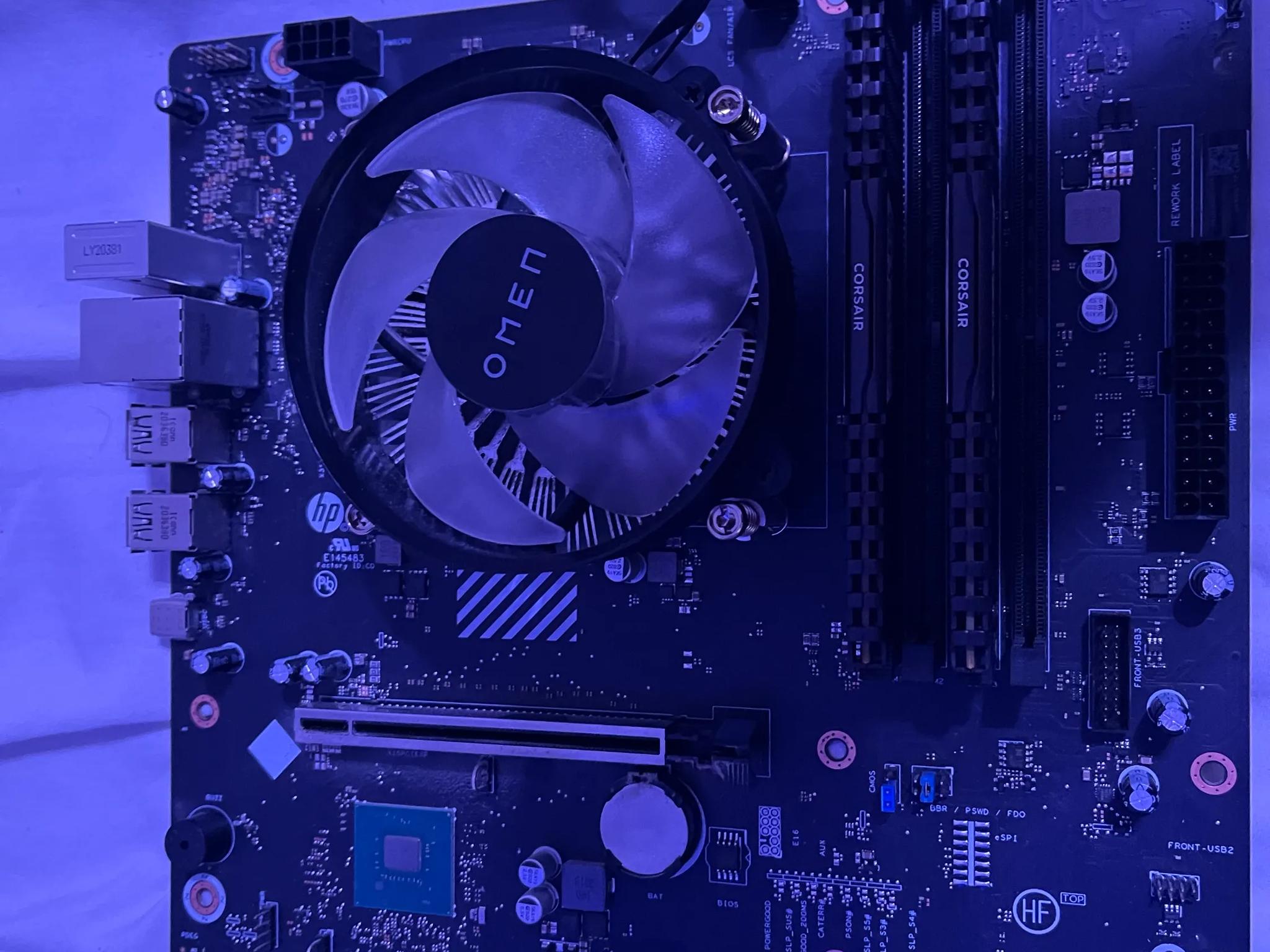 Intel i5-10400 + 32GB DDR4 RAM + HP Micro-ATX Motherboard + Cooler