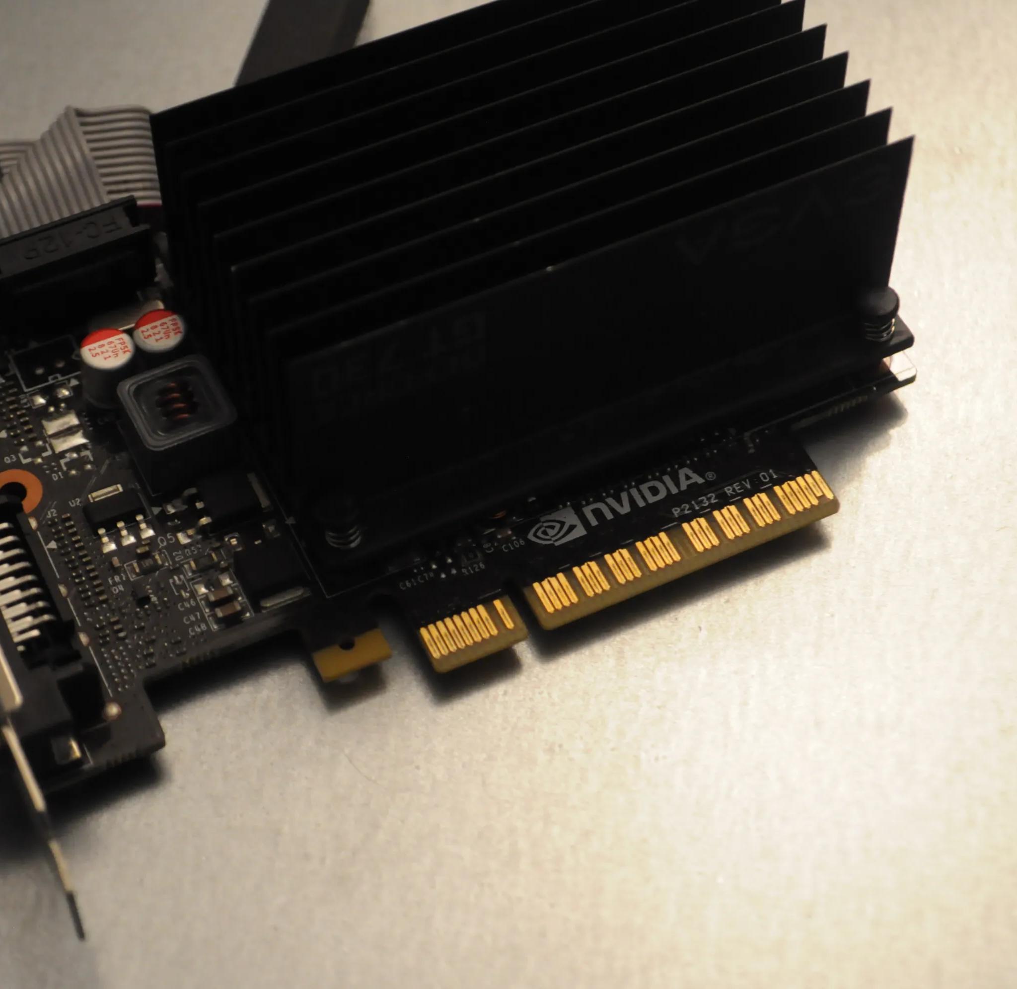 EVGA GT 730 | 2GB | Kepler Variant | PCIe x8 | Full Height