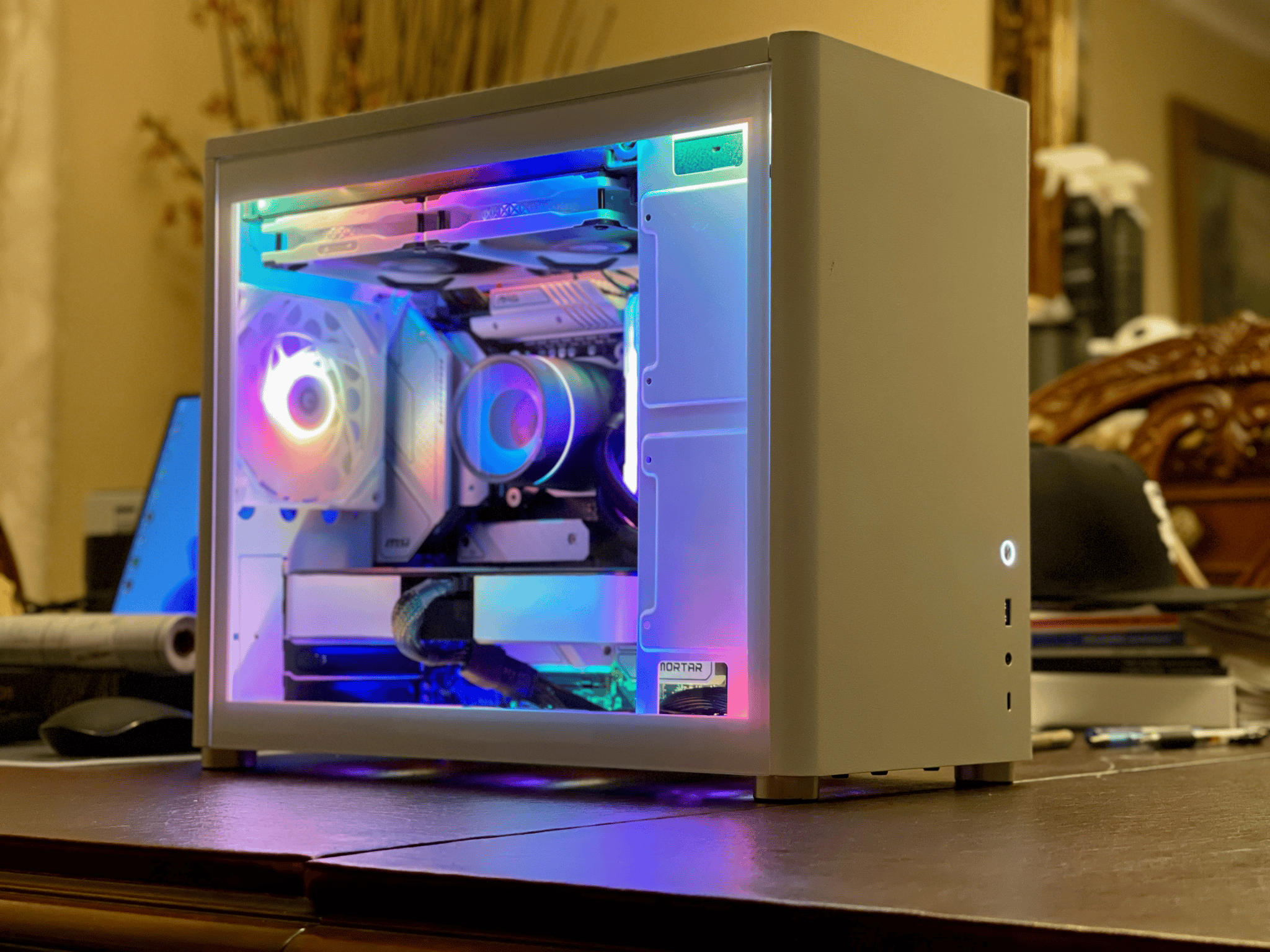 Stay Frosty ❄️ RTX 3070 FE, Intel 12600K, 32GB 3600, 1TB nvMe, MAG Mortar, Wifi 6