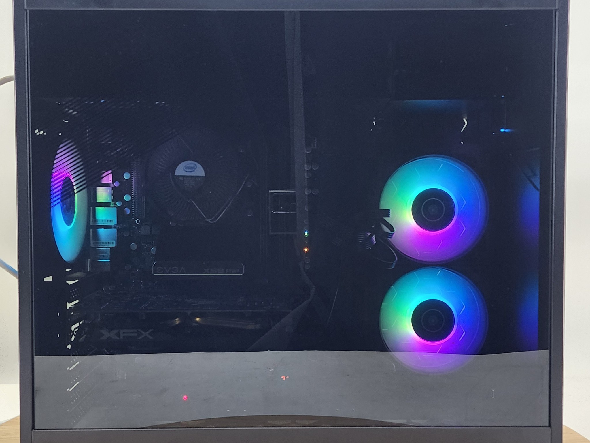 Gaming PC i7-950 16GB RAM 128GB SSD + 1TB HDD RX 470 8GB Windows 11 Computer