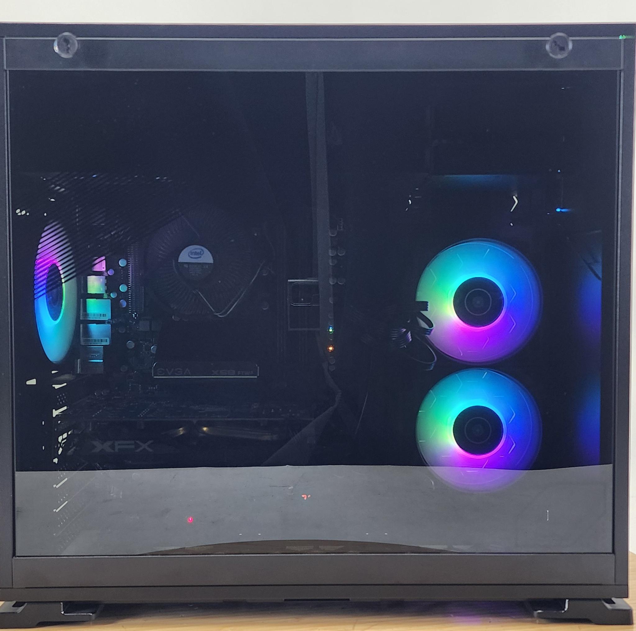 Gaming PC i7-950 16GB RAM 128GB SSD + 1TB HDD RX 470 8GB Windows 11 Computer