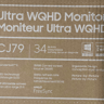 Samsung CJ79 34" QLED Ultra-Wide Curved Monitor (100Hz, Thunderbolt 3) - White