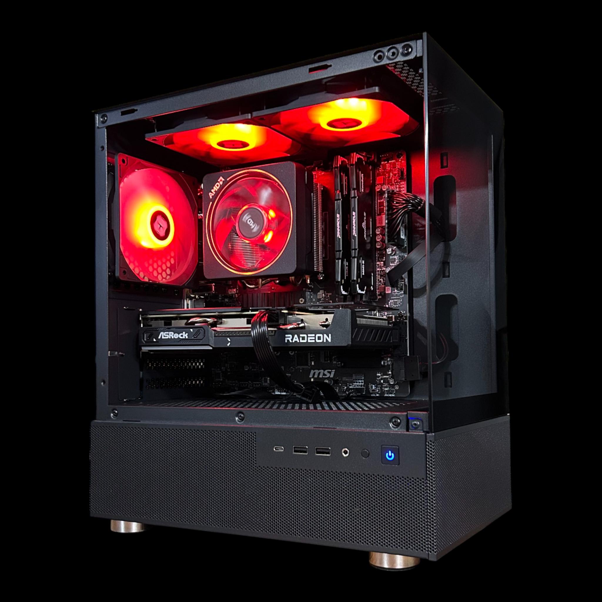 RX 9060XT 16GB | Ryzen 5 5600X | 32GB DDR4 | 1TB NVMe | The Officer RX