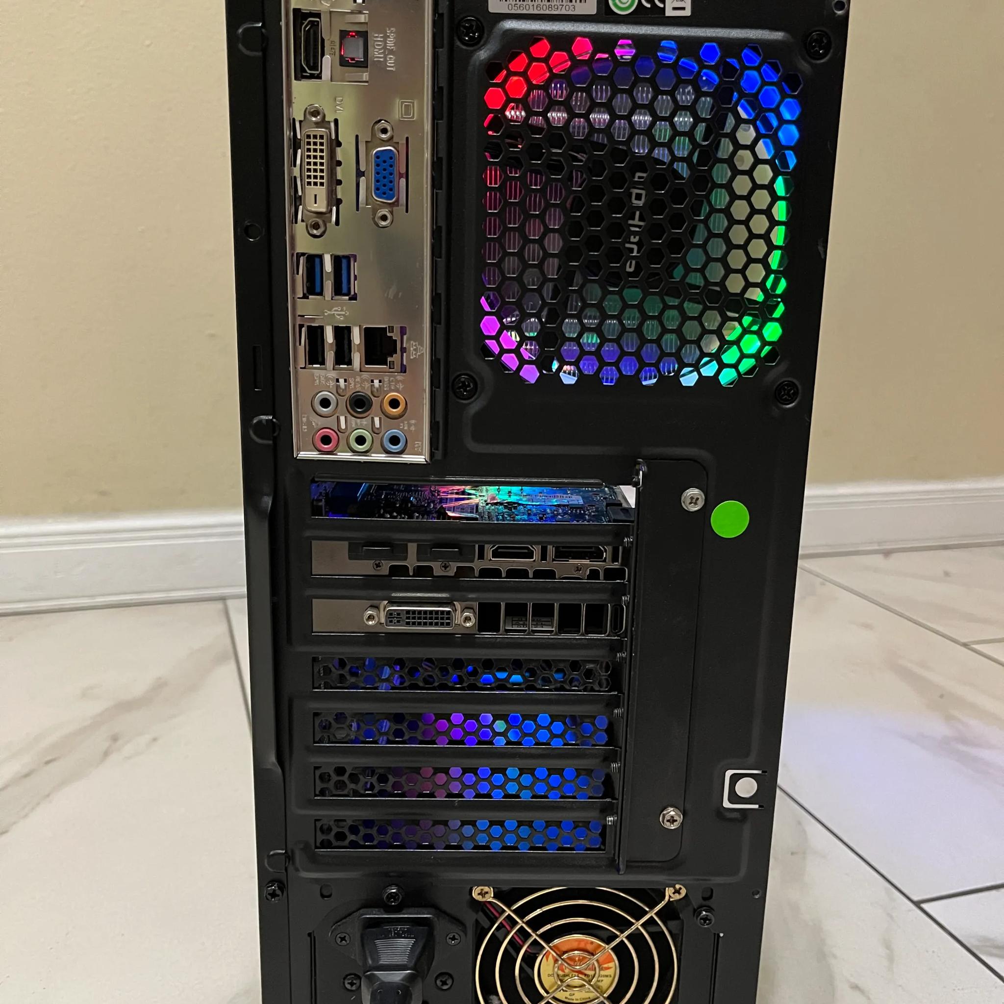 🖥️🔥 Super Budget Gaming PC – GTX 950, Intel Core i5, 12GB RAM, 128GB SSD+1TB HDD, (Case Defects)