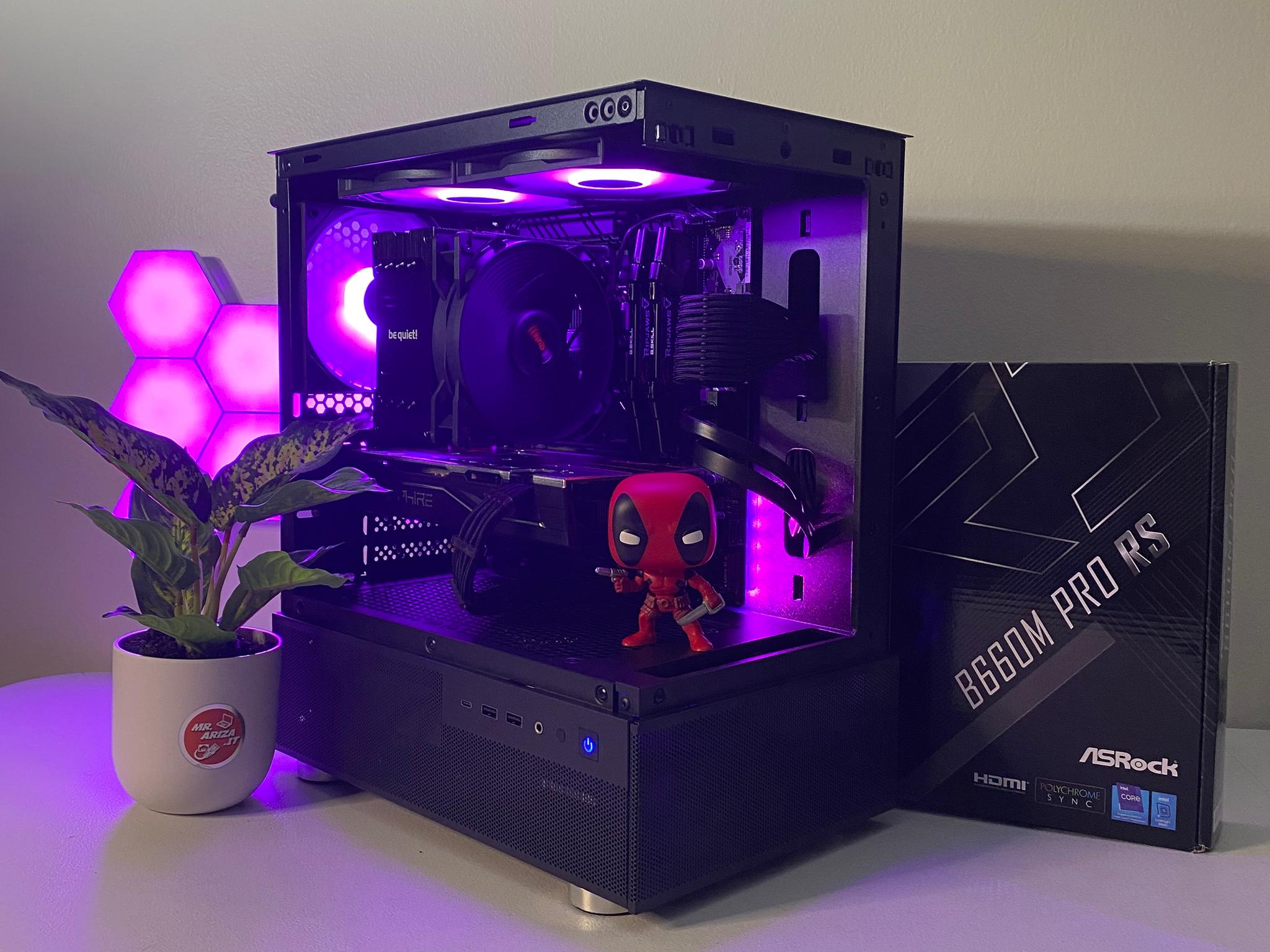 🖥️ Labor Day Sale !!!! i3 13100F / 16GB / 512GB / RX 580 8GB - Black Phoenix Gaming PC