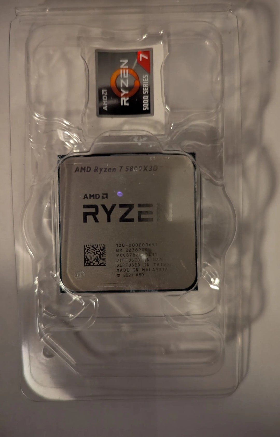 AMD Ryzen 7 5800X3D AM4 8-Core Processor With 3D V-Cache +