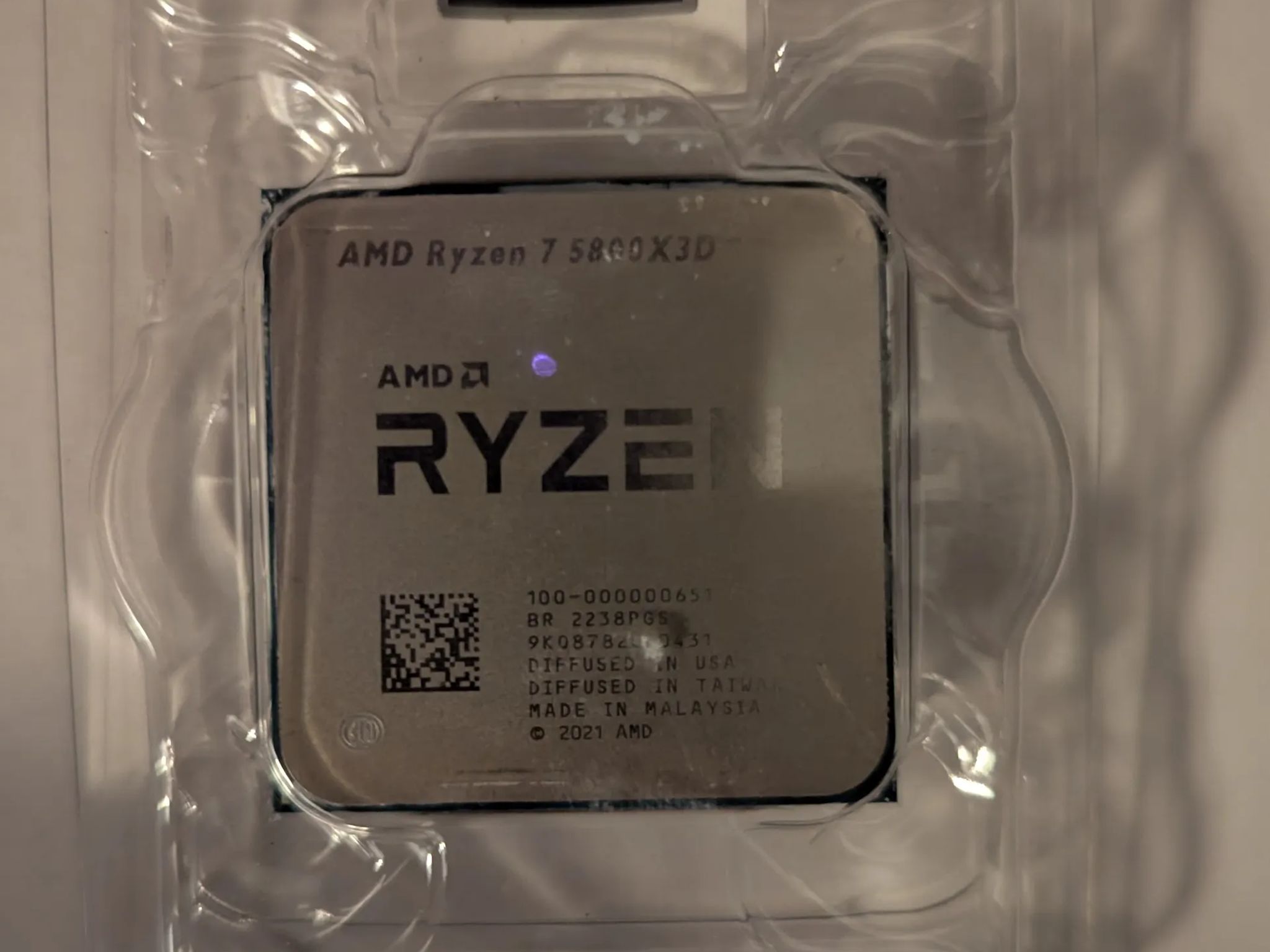 AMD Ryzen 7 5800X3D AM4 8-Core Processor With 3D V-Cache + Original Box