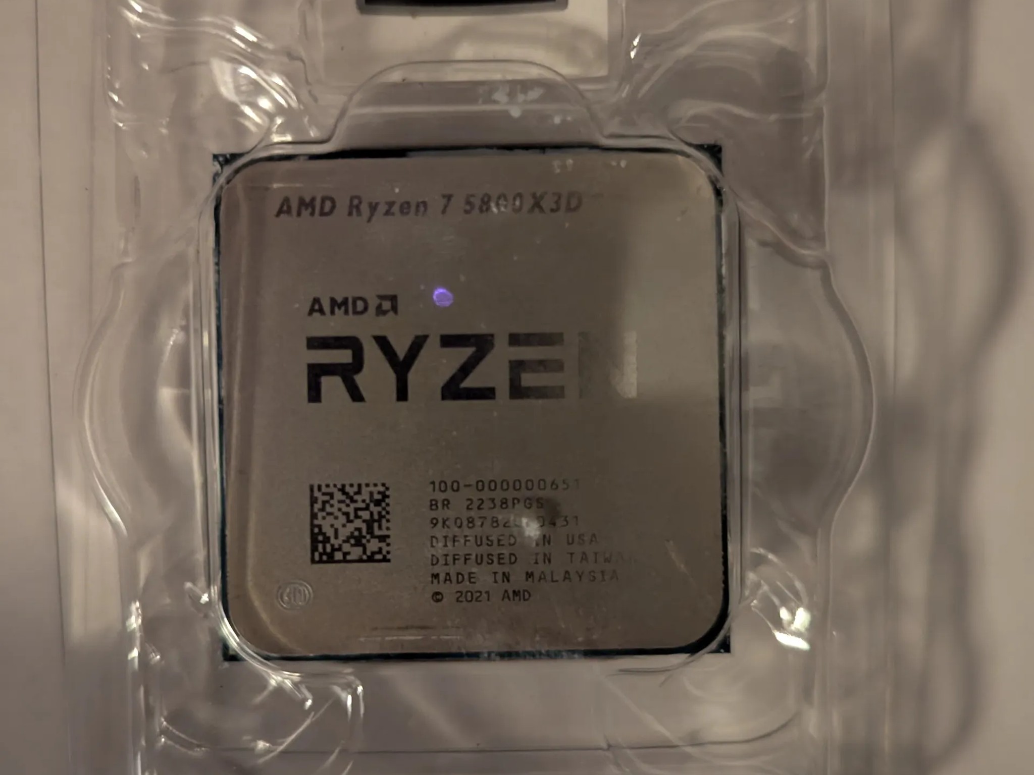 AMD Ryzen 7 5800X3D AM4 8-Core Processor With 3D V-Cache + Original Box
