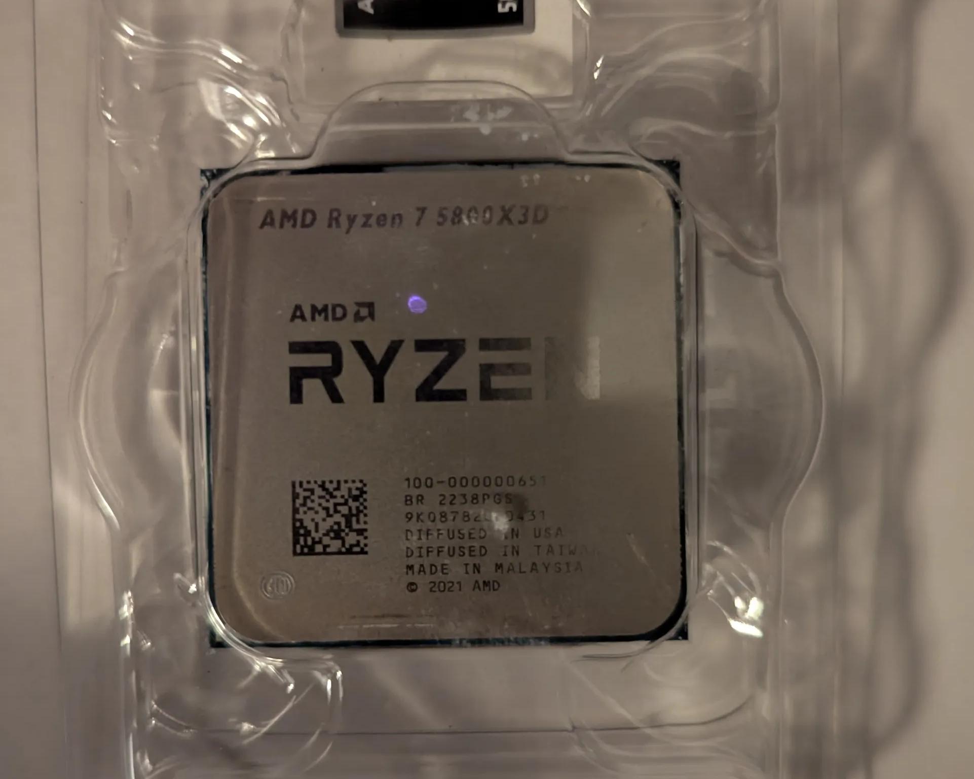 AMD Ryzen 7 5800X3D AM4 8-Core Processor With 3D V-Cache + Original Box