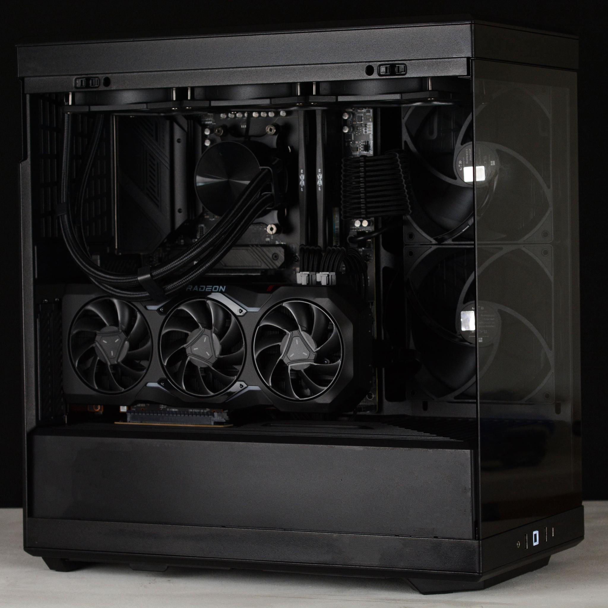 ⚫⚫ Kage (影): 1440p/4k Streaming and Gaming PC | RX 7900 XTX, Ryzen 7, 32GB DDR5, 2TB SSD, WiFi