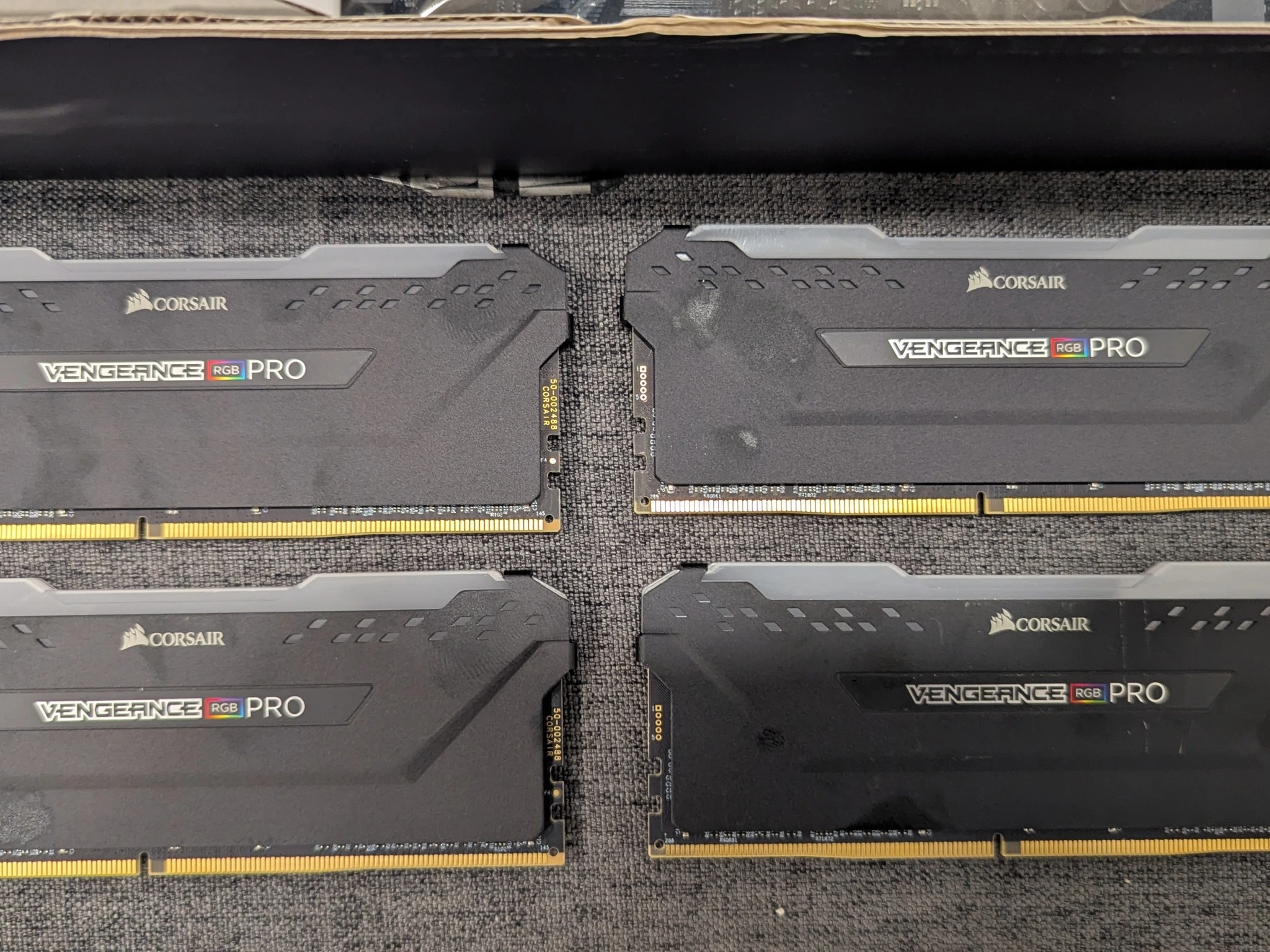 Asus TUF B-550 PLUS Gamng WIFI and 64GB DDR 4 Corsair Vengance RGB PRO
