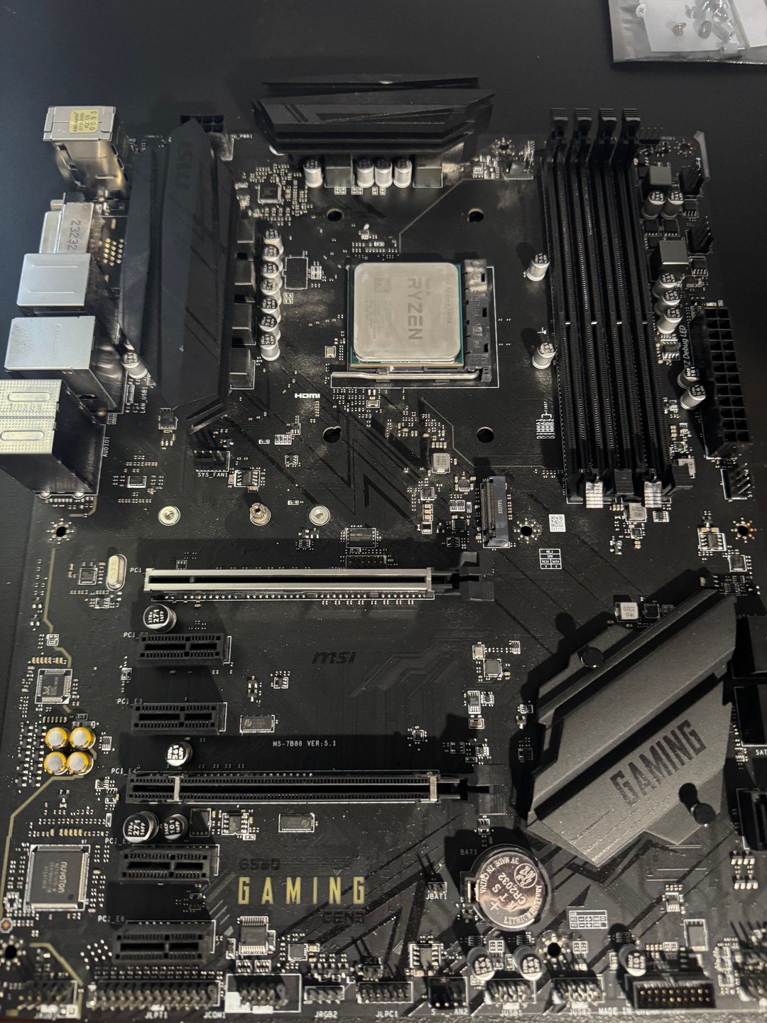 MSI B550 Gaming Gen3 + Ryzen 5 5600X Combo – Tested & Working | Jawa