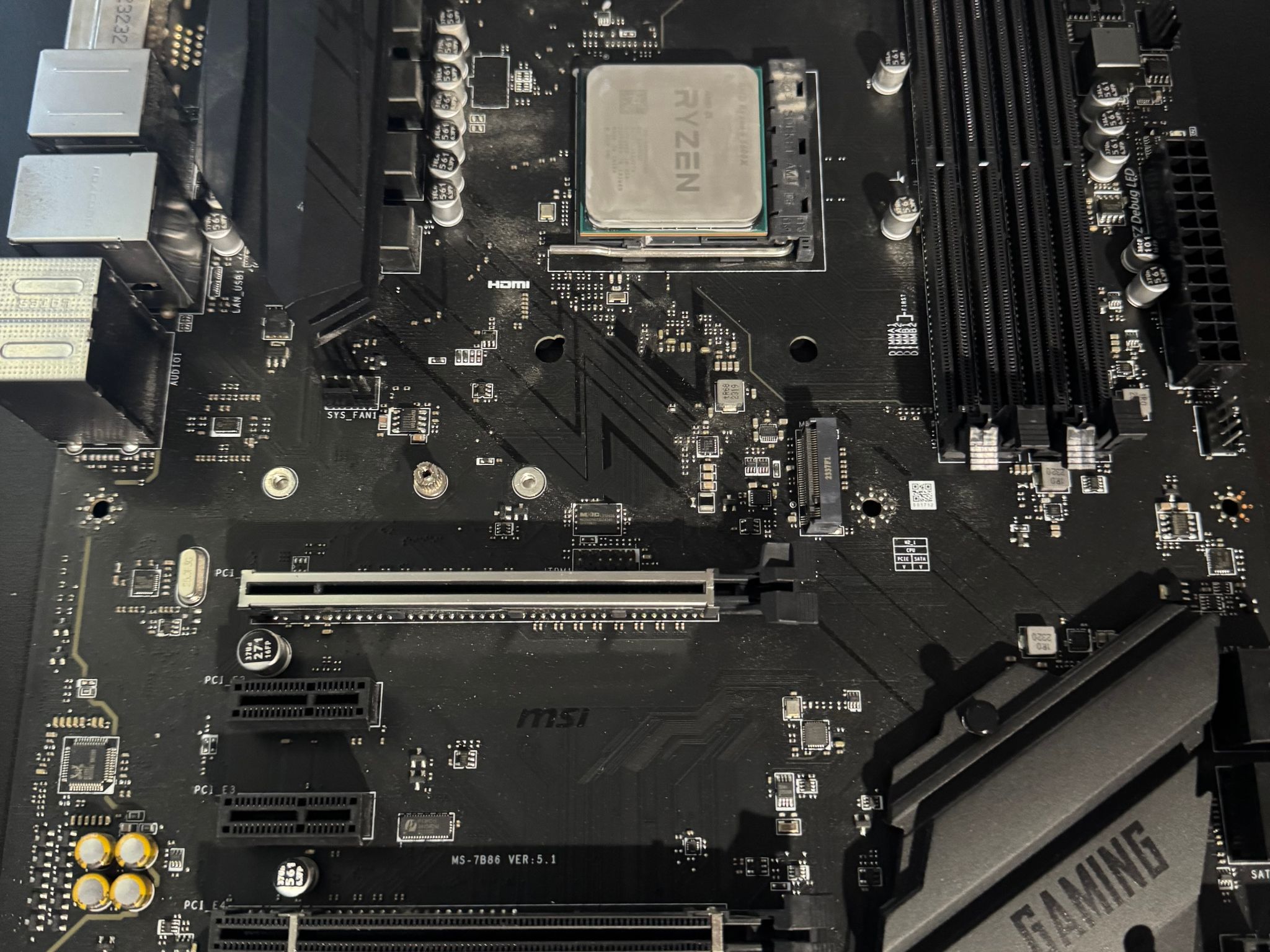 MSI B550 Gaming Gen3 + Ryzen 5 5600X Combo – Tested & Working
