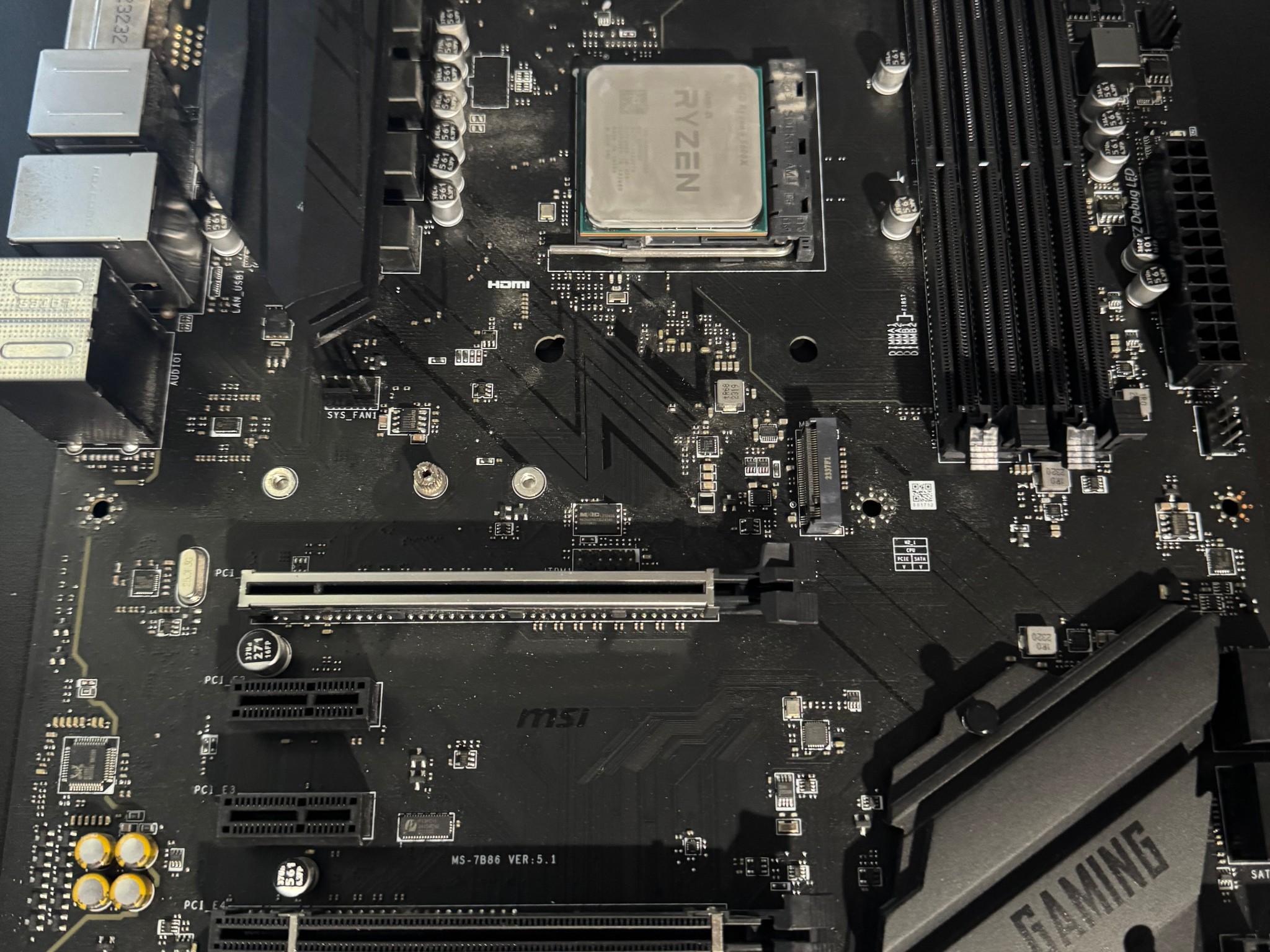 MSI B550 Gaming Gen3 + Ryzen 5 5600X Combo – Tested & Working