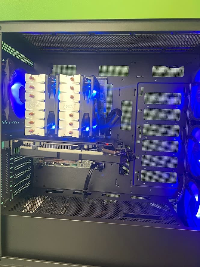 MESH Blue Gaming PC| Intel i5 / Amd RX580 / 8GB / 128GB SSD +500GB Win 10 Pro WiFi