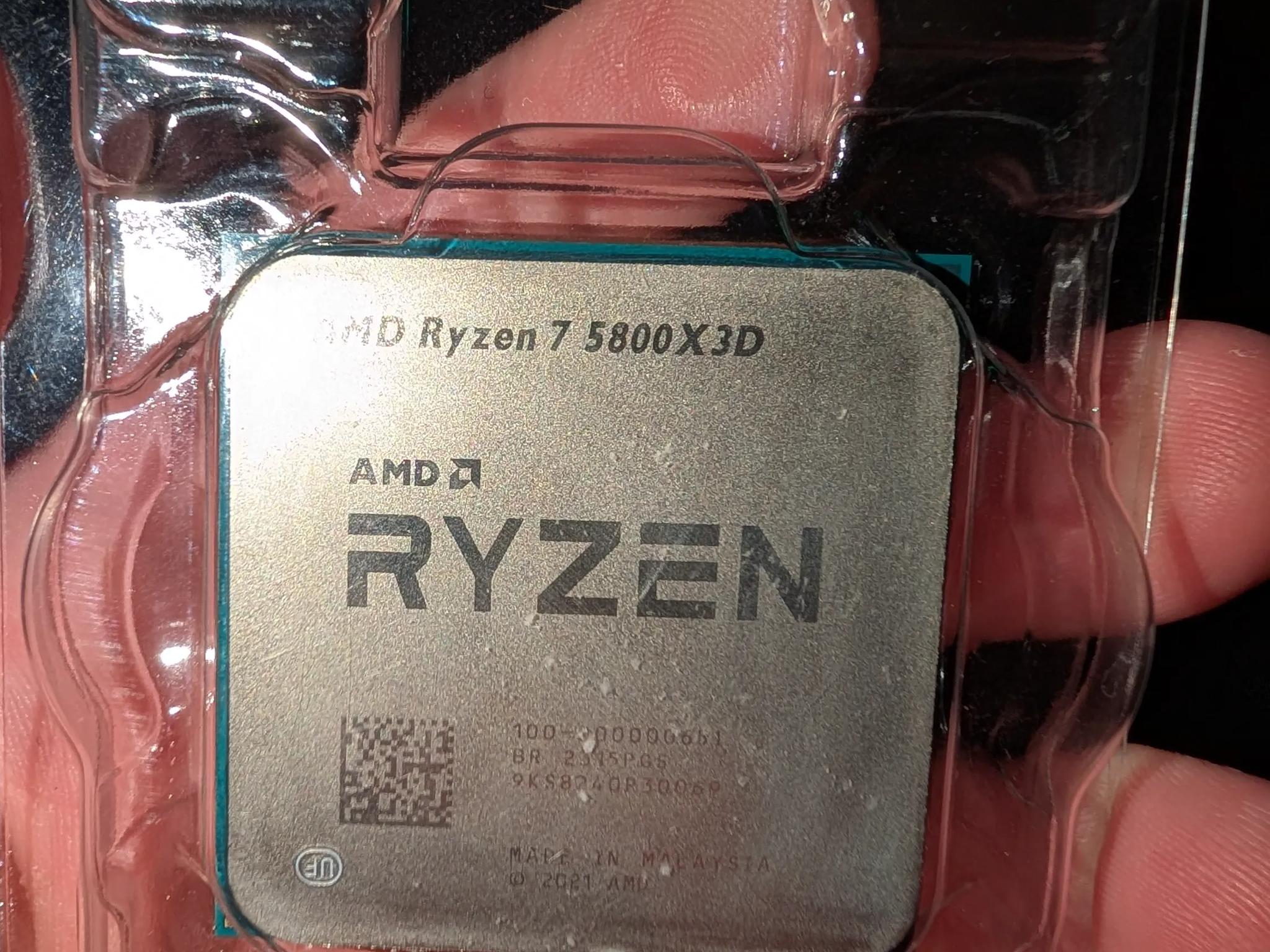 AMD Ryzen 7 5800x3d