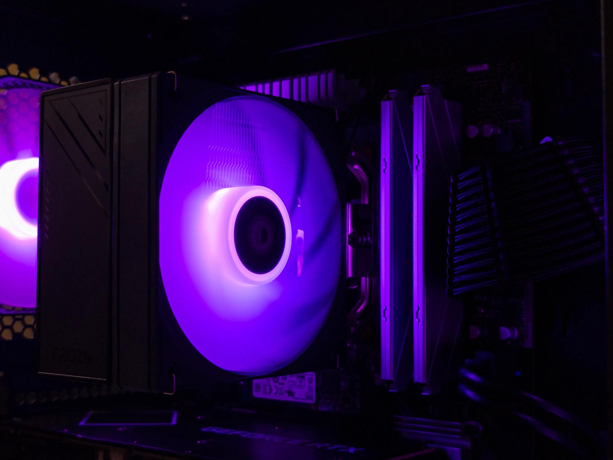 💜🖤 RTX 3060Ti / Ryzen 7 3700X / 32GB Gaming PC 🖤💜