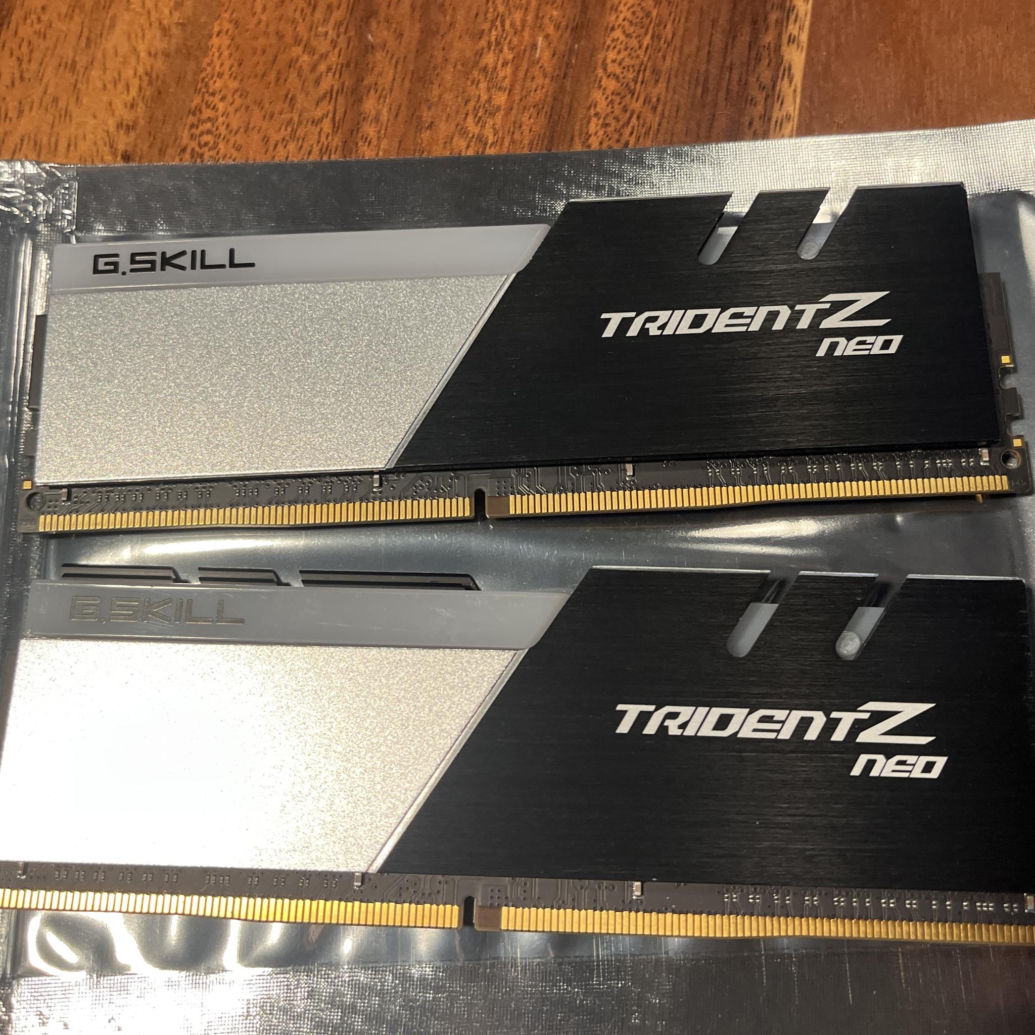 G.Skill Trident Z Neo Series 32GB (2x16GB) RAM DDR4 3600MHz F4-3600C16D-32GTZNC