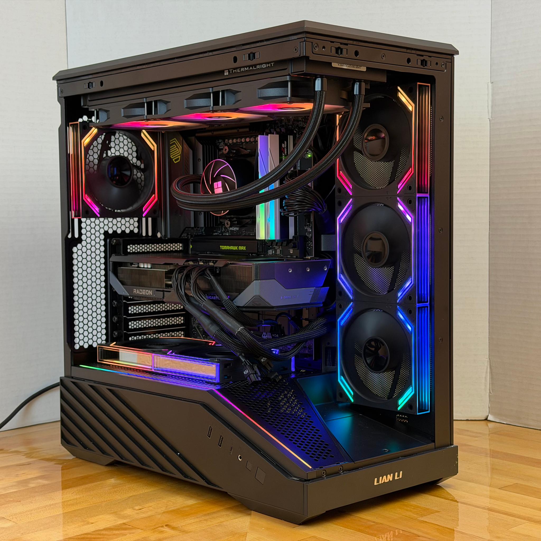 High-End Gaming PC – Ryzen 7 9800X3D | RX 9070 XT 16GB | 32GB DDR5 | 2TB 990 Pro