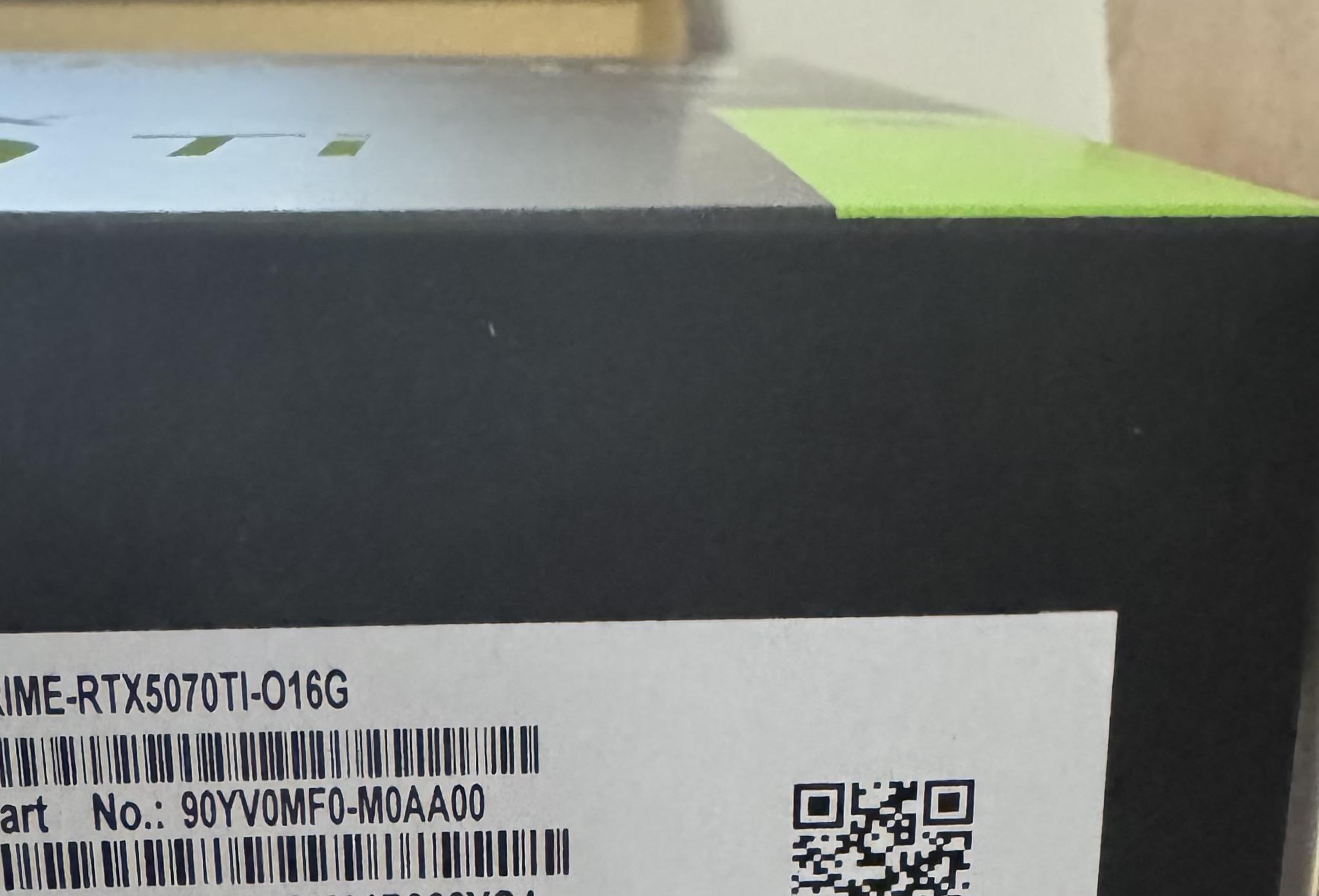 Rtx 5070 ti Asus prime