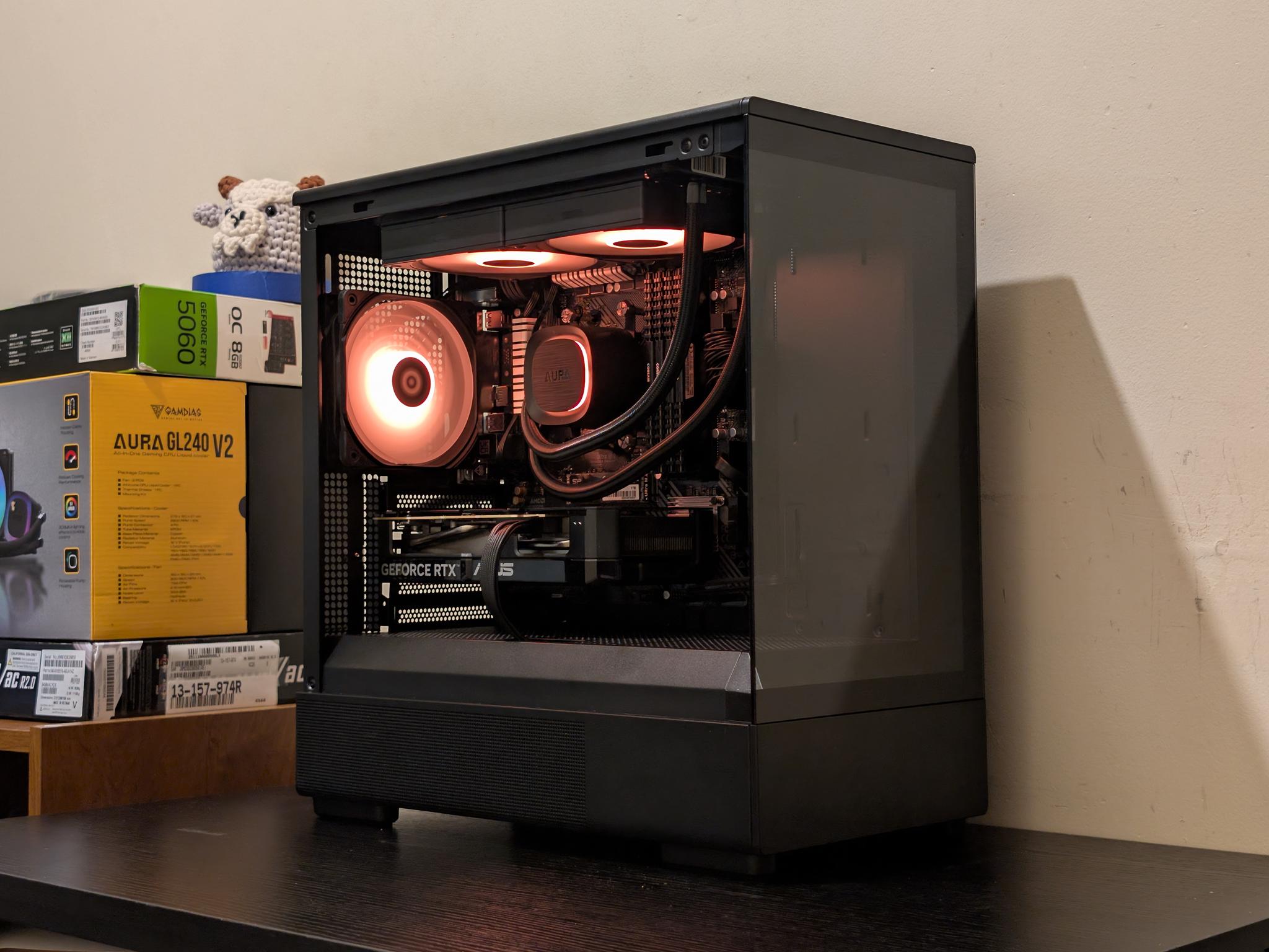 🔥⬛ 1440p Gaming Beast | RTX 5060 | Ryzen 5 5600 | 1TB SSD | 32GB RAM | WiFi 6 & Bluetooth ⬛🔥