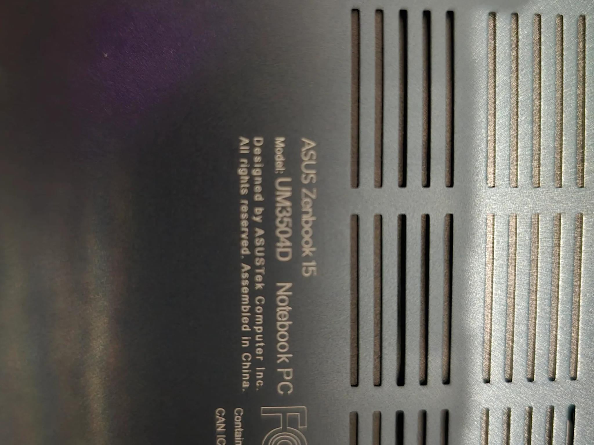 Asus zenbook 15 OLED