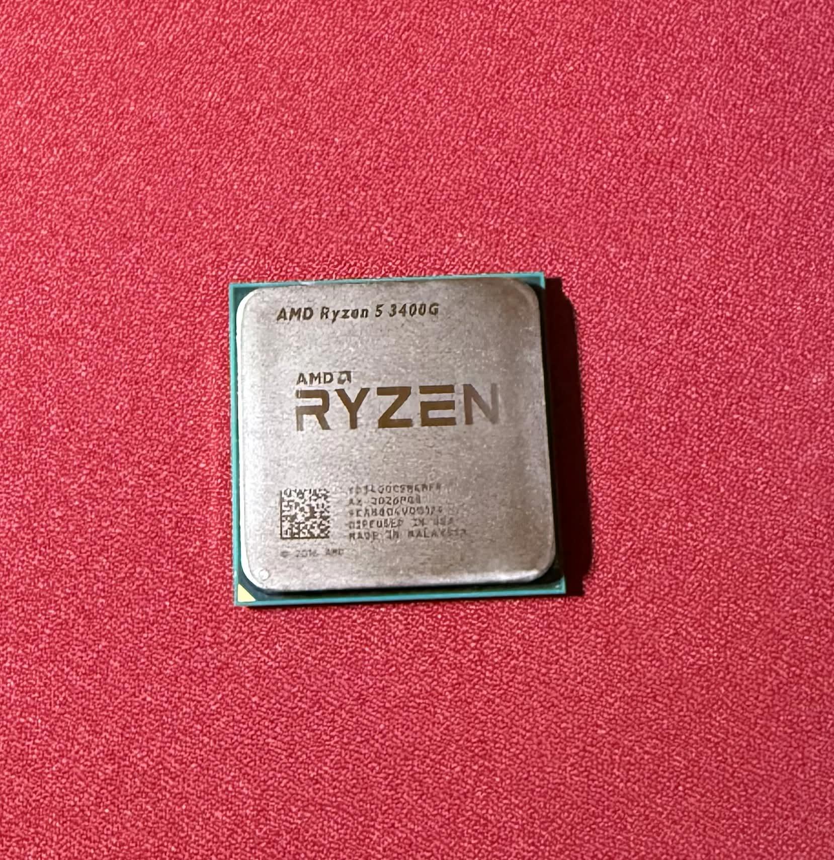 AMD Ryzen 5 3400G
