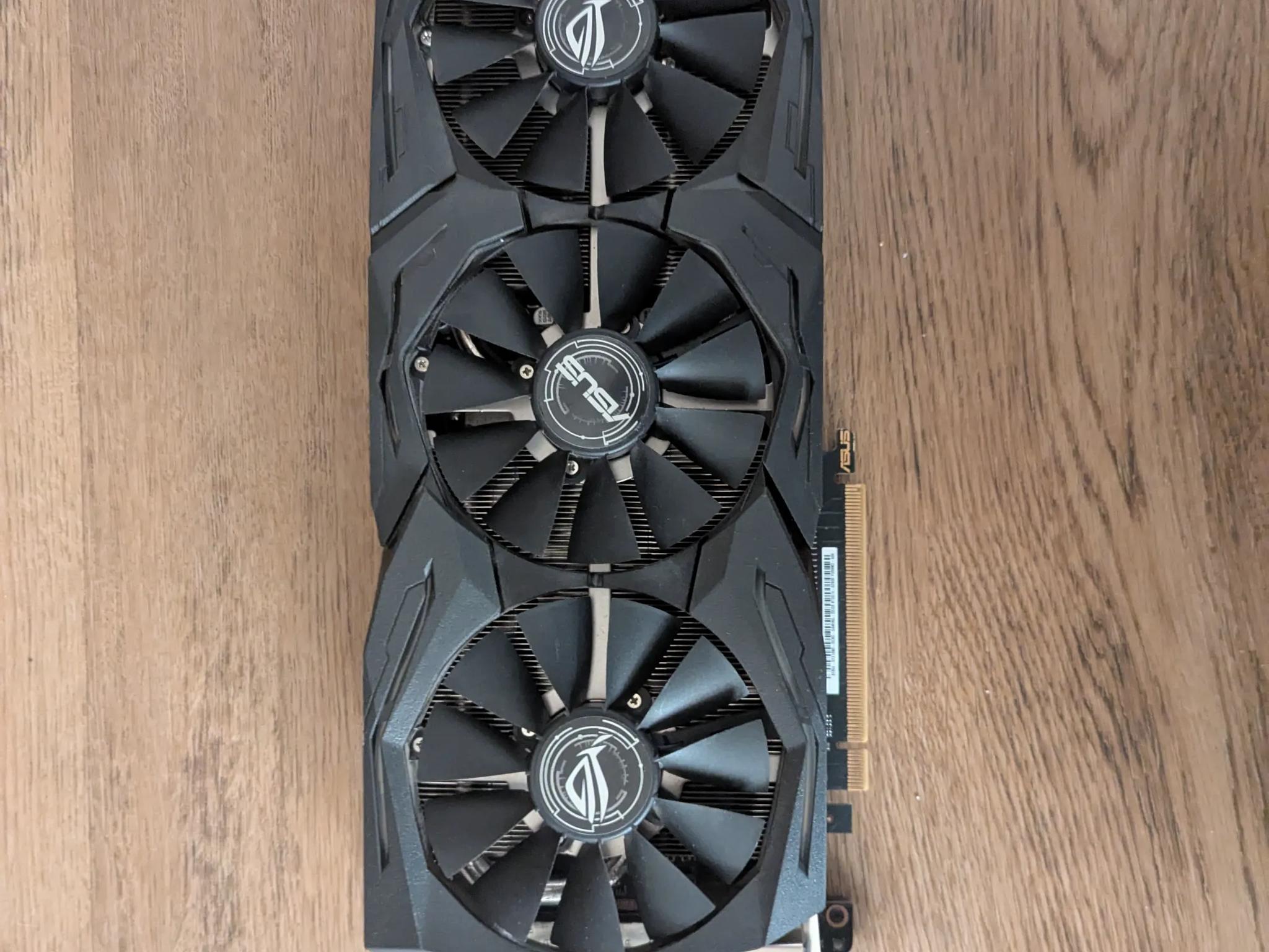 ASUS ROG Strix GTX 1080 8GB GDDR5X GPU Graphics Card - Clicking Fan