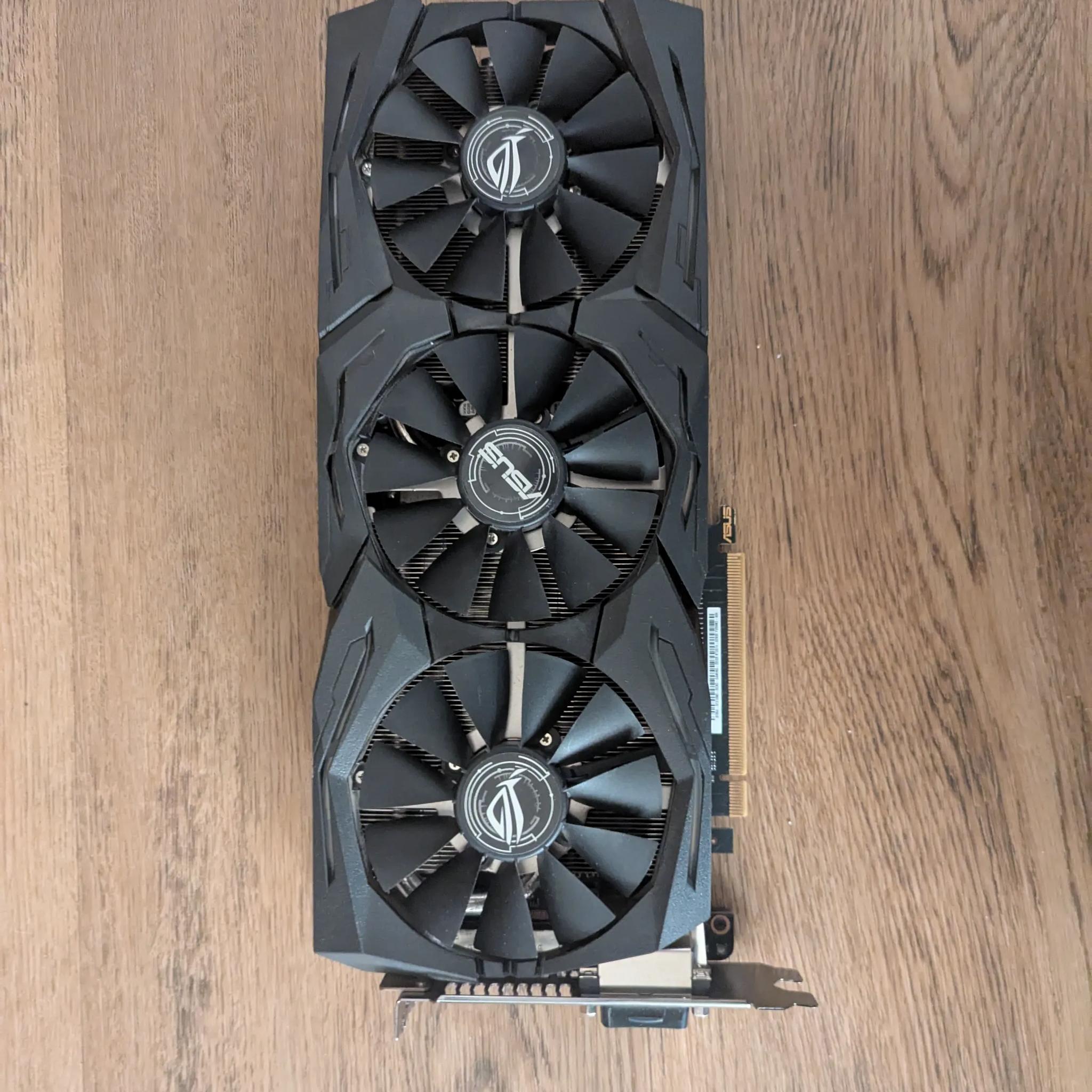 ASUS ROG Strix GTX 1080 8GB GDDR5X GPU Graphics Card - Clicking Fan