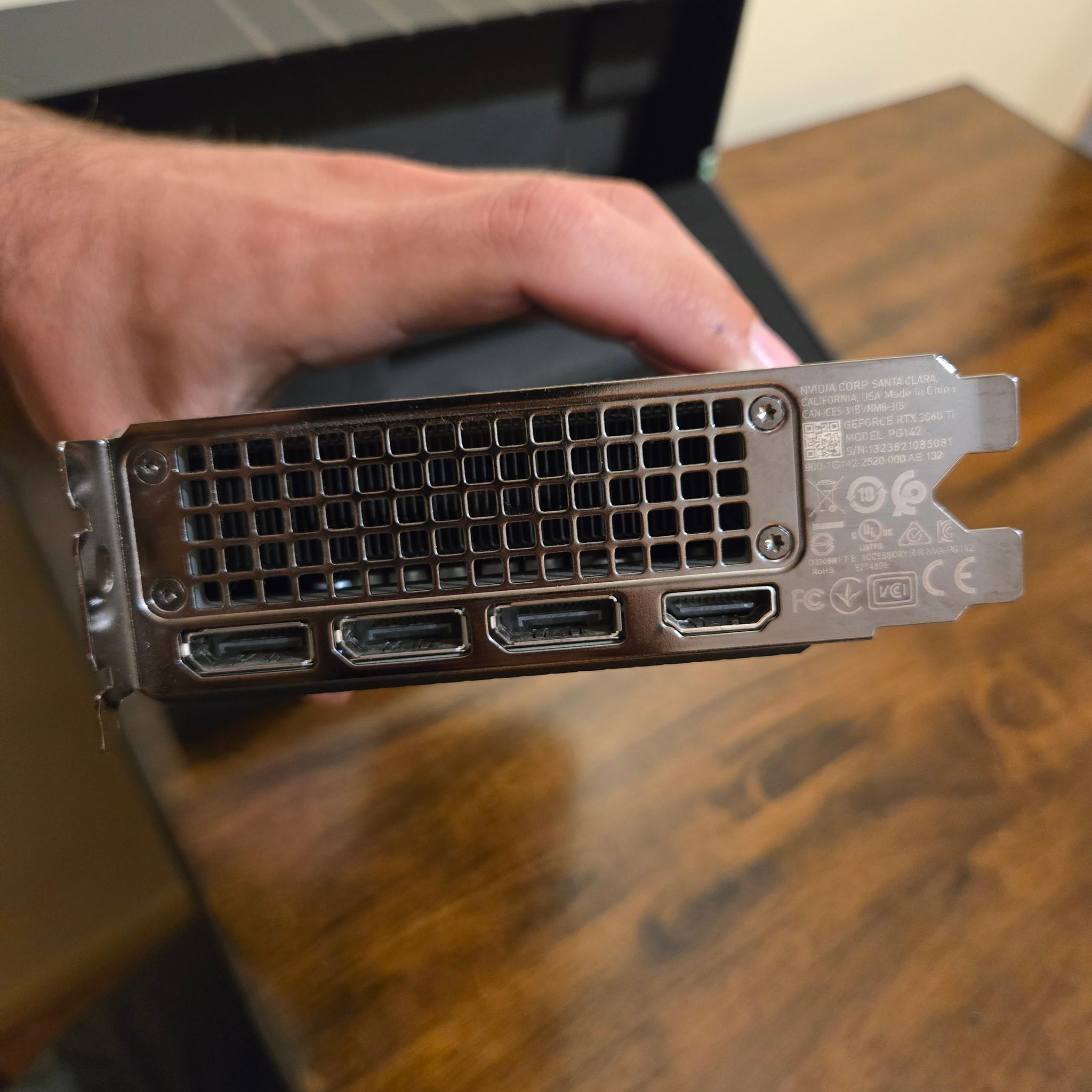 NVIDIA Founders Edition GeForce RTX 3060 Ti