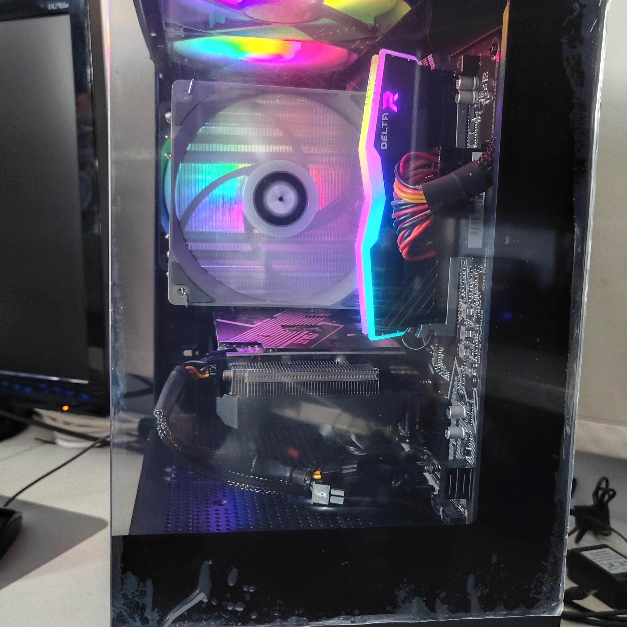 RTX 3050 8GB | Ryzen 5500 | 16G RAM | 1TB NVME | Practically New Custom Mini ATX PC