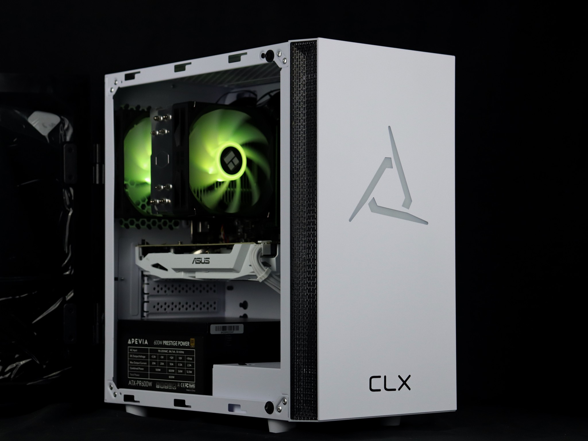 ⚫⚪Budget Gaming PC – GTX 1060, i5 7600K, 16GB RAM, 500GB SSD - WiFi/BlueTooth - ⚫⚪ (Black and White)