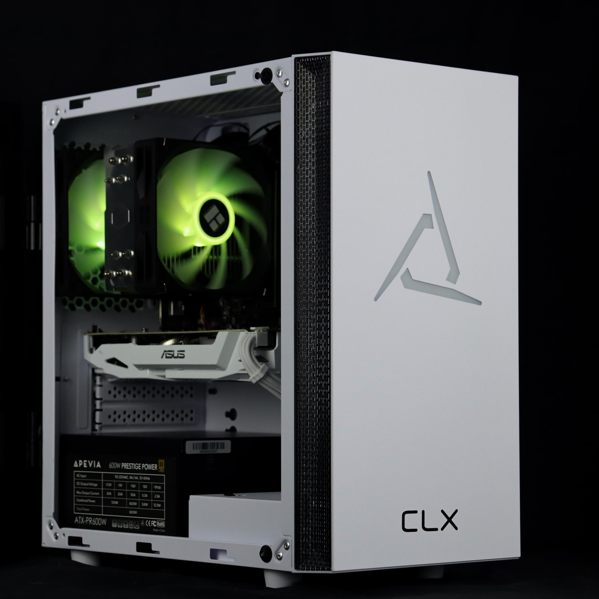 ⚫⚪Budget Gaming PC – GTX 1060, i5 7600K, 16GB RAM, 500GB SSD - WiFi/BlueTooth - ⚫⚪ (Black and White)