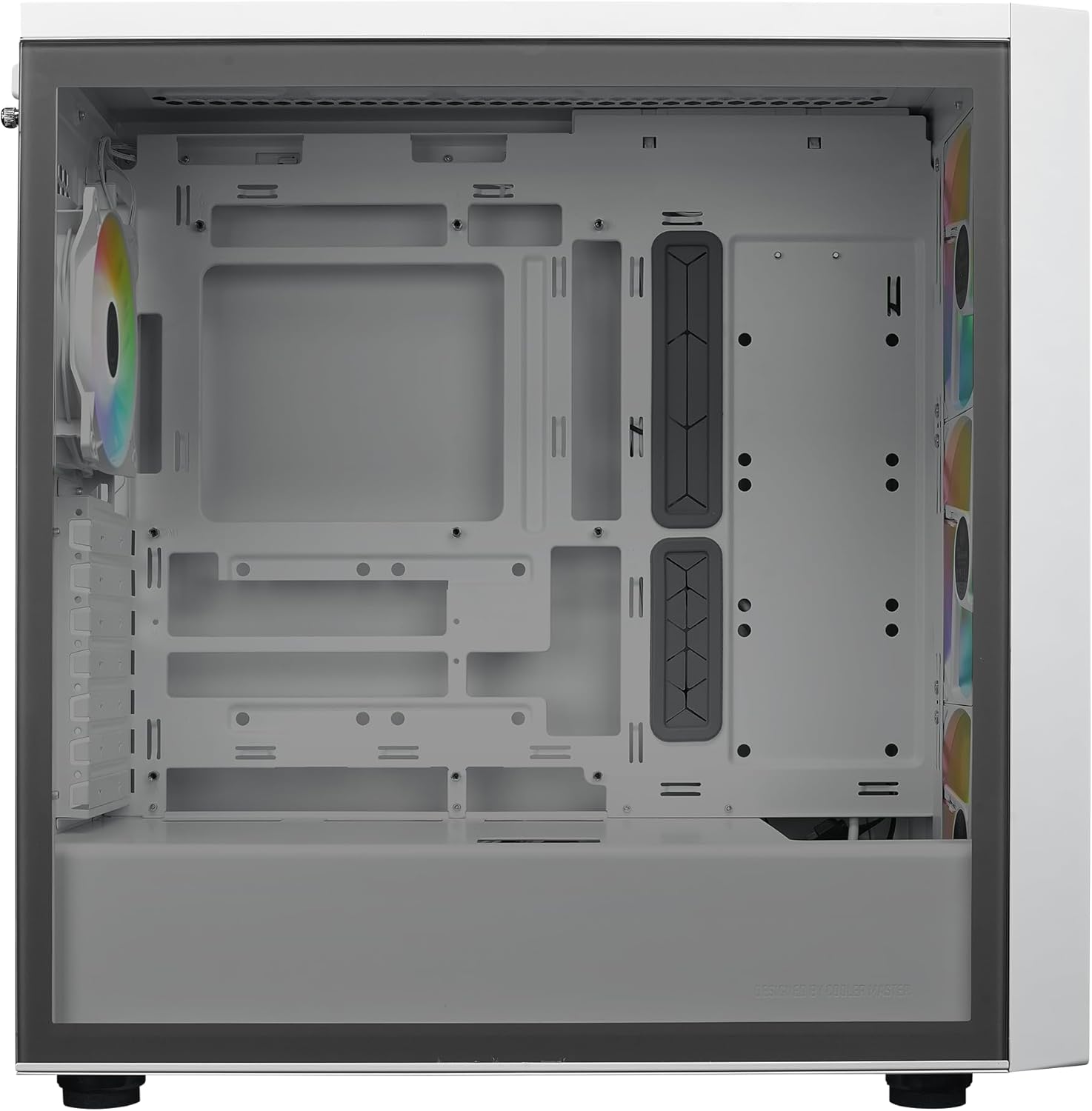 Cooler Master Masterbox 600 White MB600-WGNN-S00 ATX Mid Desktop Computer Case