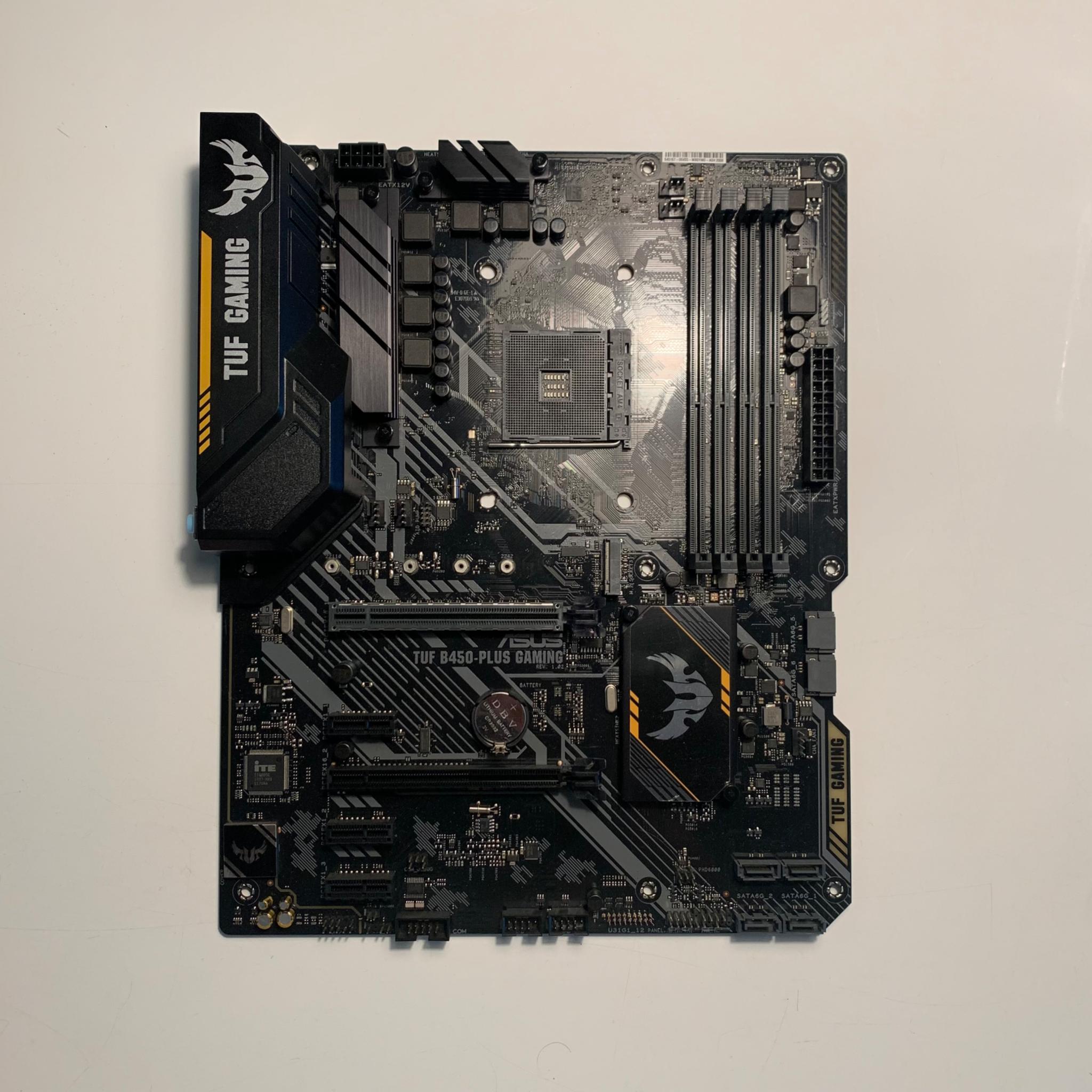 2 B450 Motherboards - FOR PARTS!!!