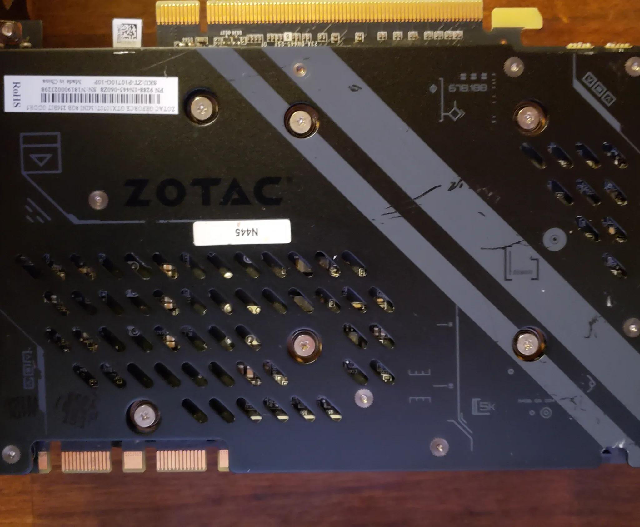 Zotac GTX 1070 Ti Mini
