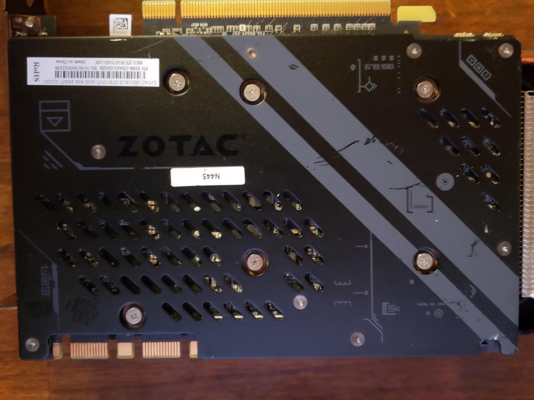 Zotac GTX 1070 Ti Mini