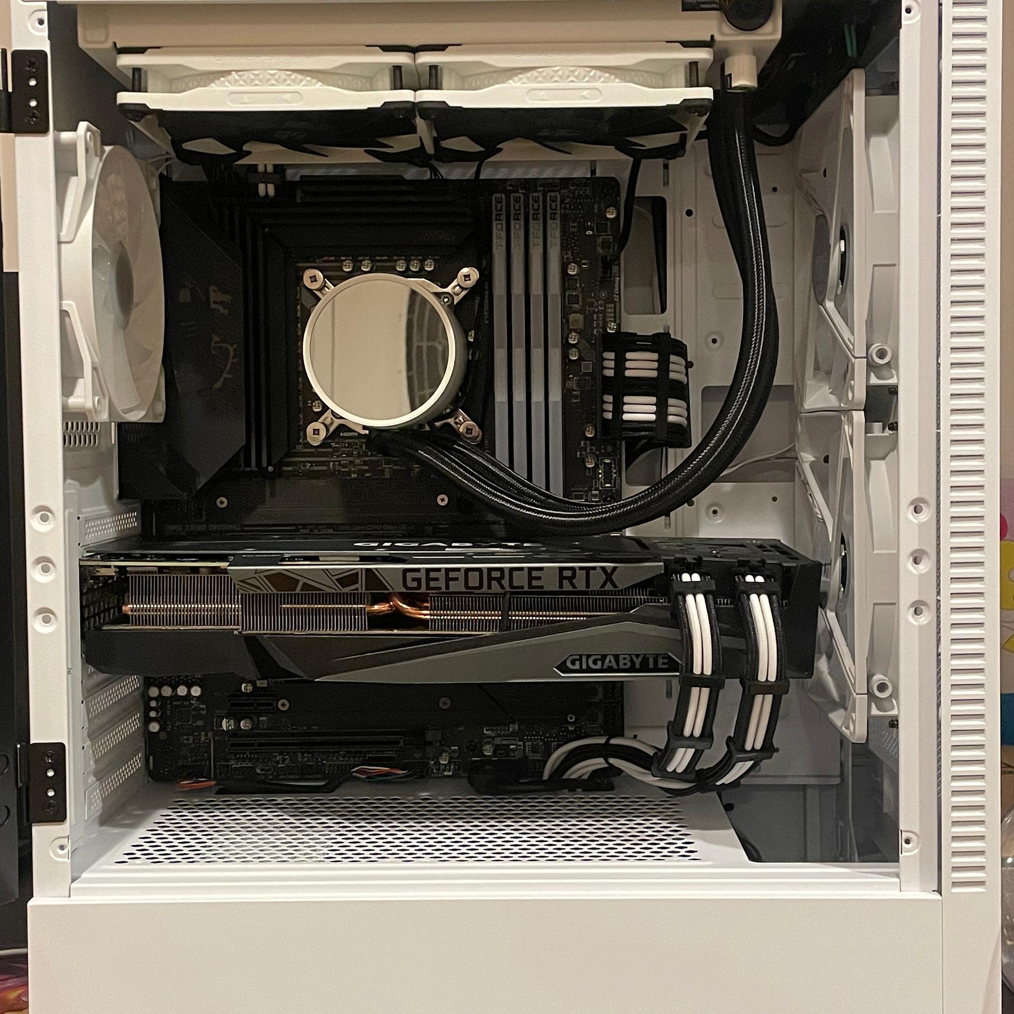 Antec NX410 white 3080ti i9-11900kf
