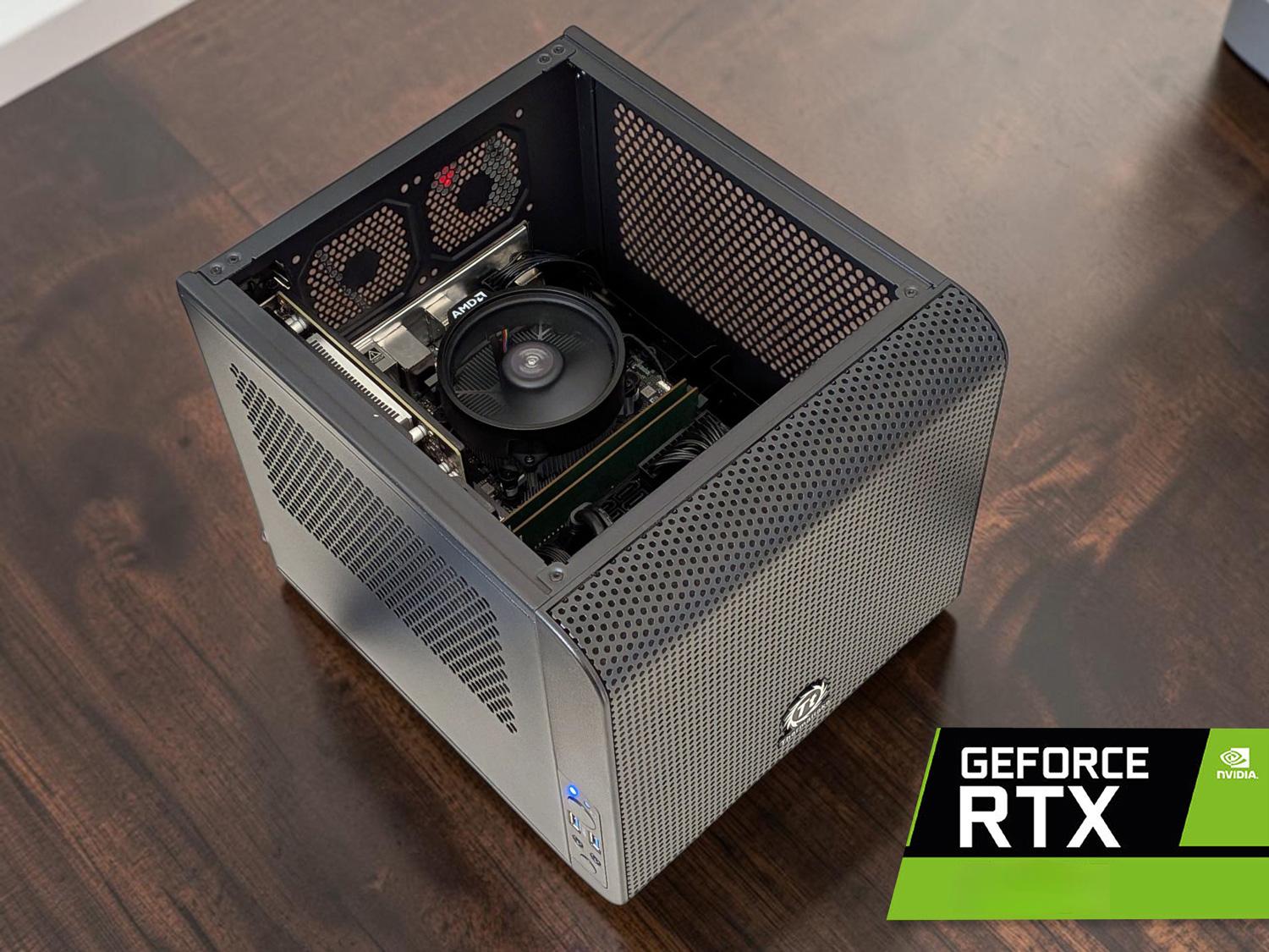 🖤 Mini ITX Gaming PC! Ryzen 5300G, RTX 3050 6GB, 16GB DDR4, 1TB NVME M.2, WIFI, WIN 11 PRO